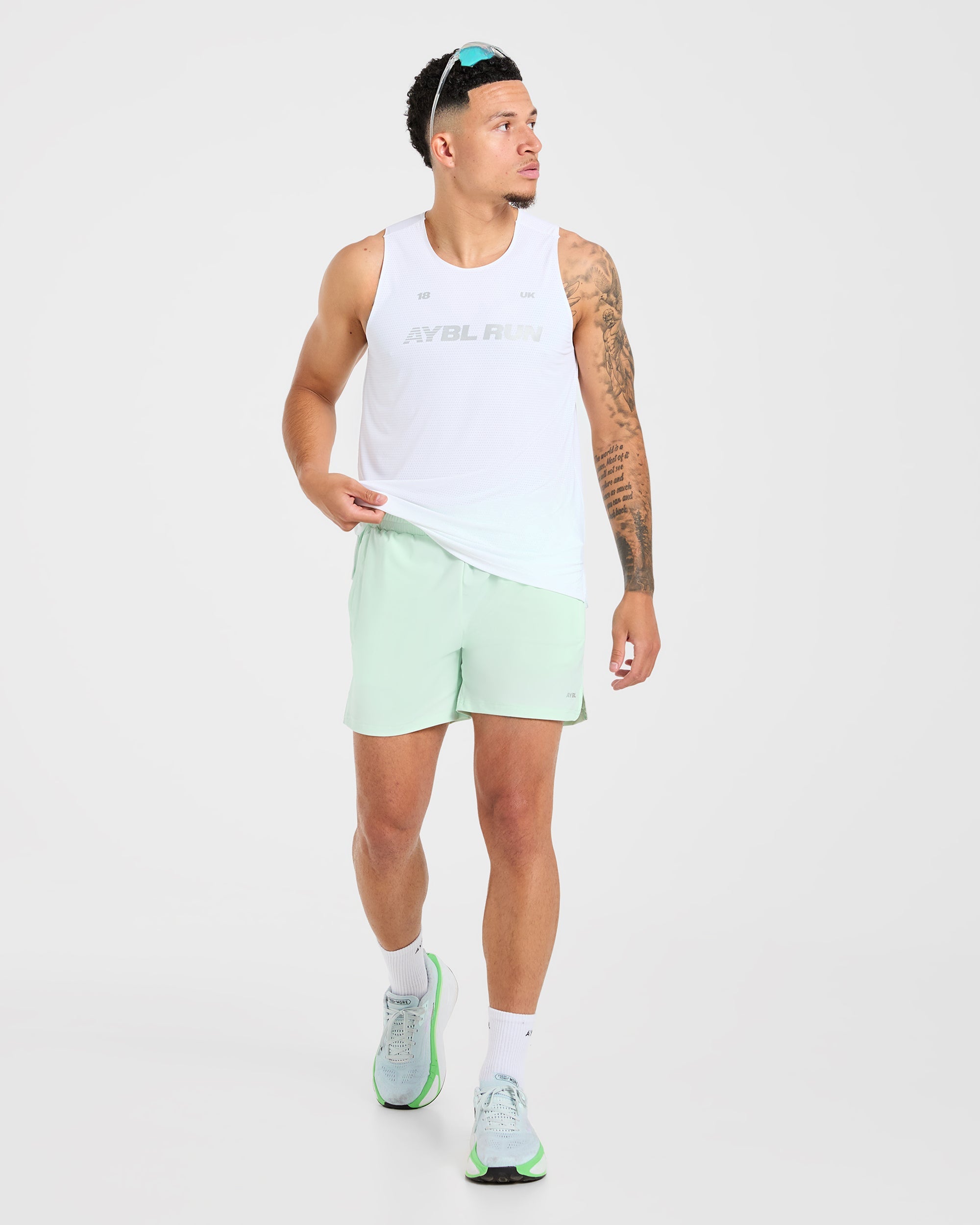 Run Loose Tank - Wit