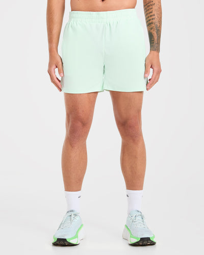 Run 5" Shorts - Cool Mint