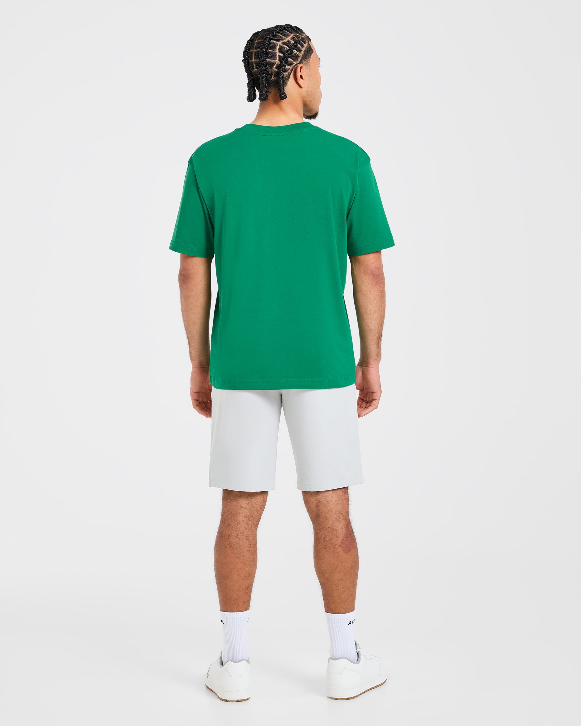 Golf Club T Shirt - Rye Groen/Crème