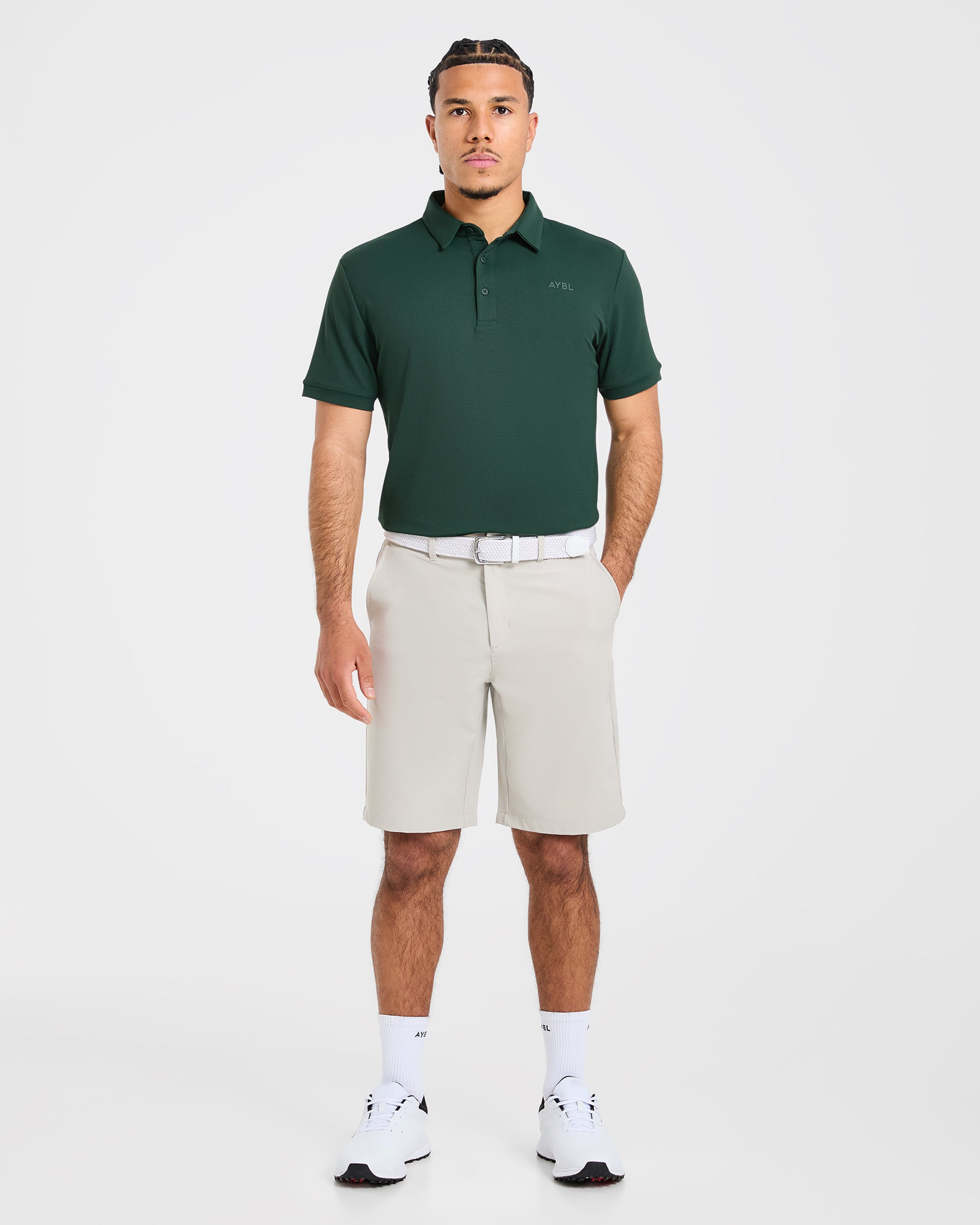 Precision Polo - Pine Groen