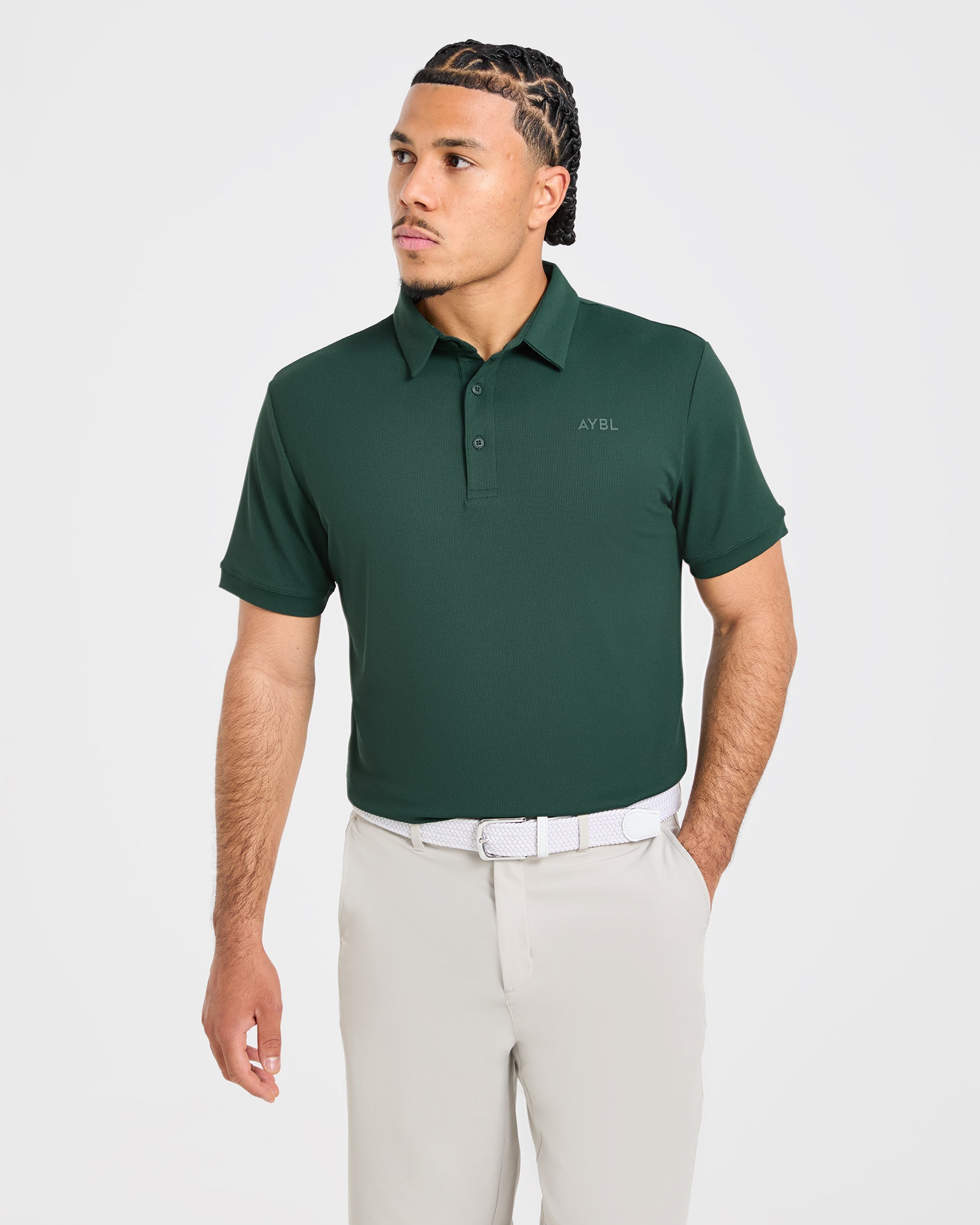 Precision Polo - Pine Groen