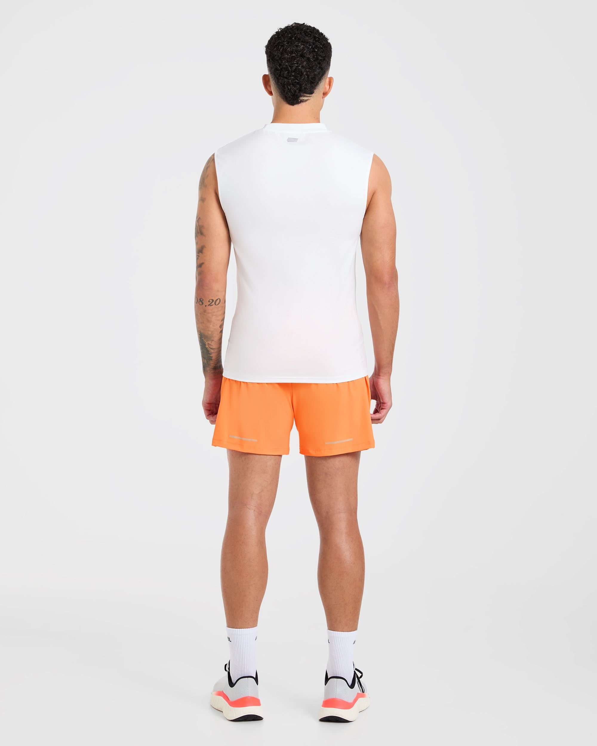 Run Slim Tank - Wit