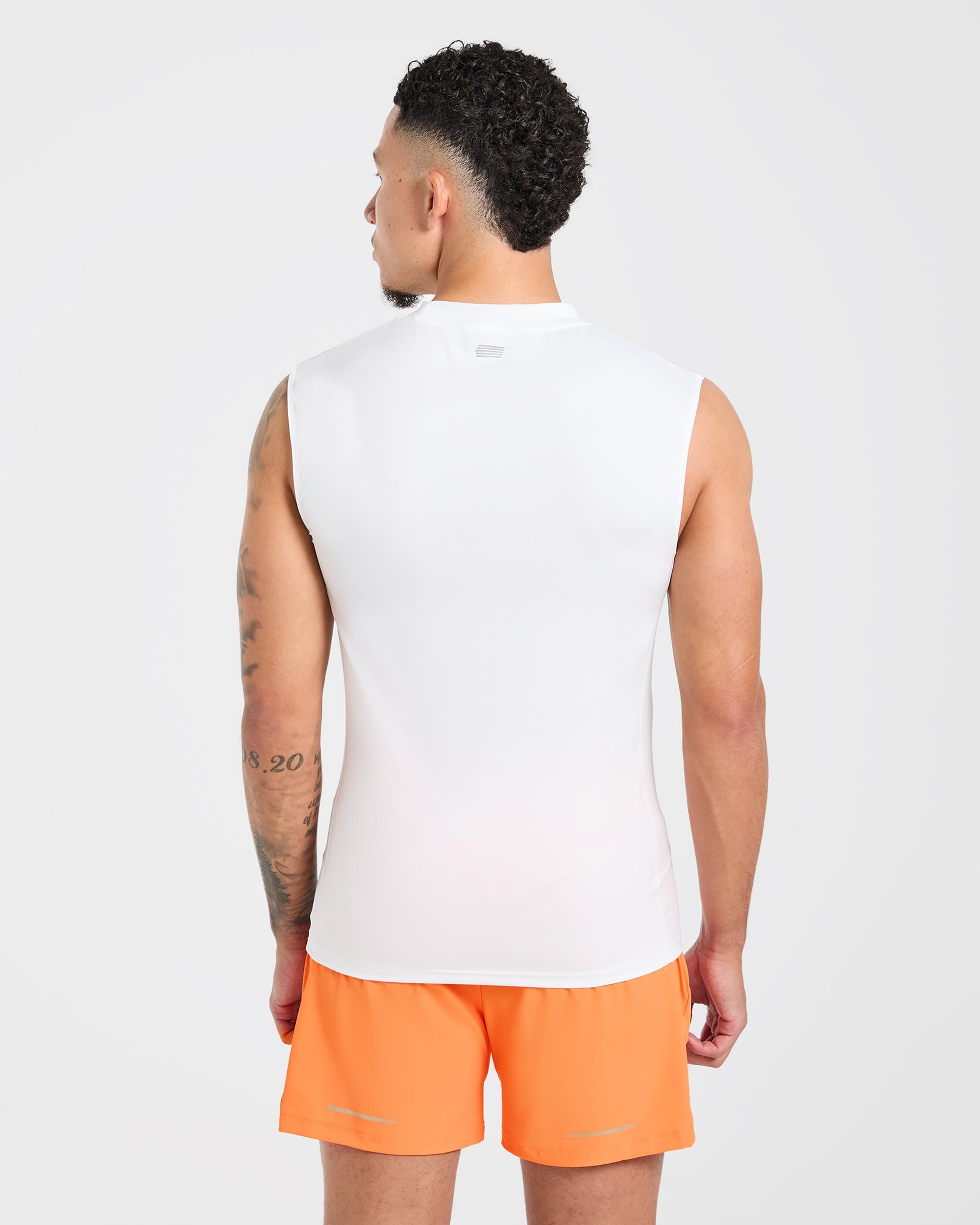 Run Slim Tank - Wit