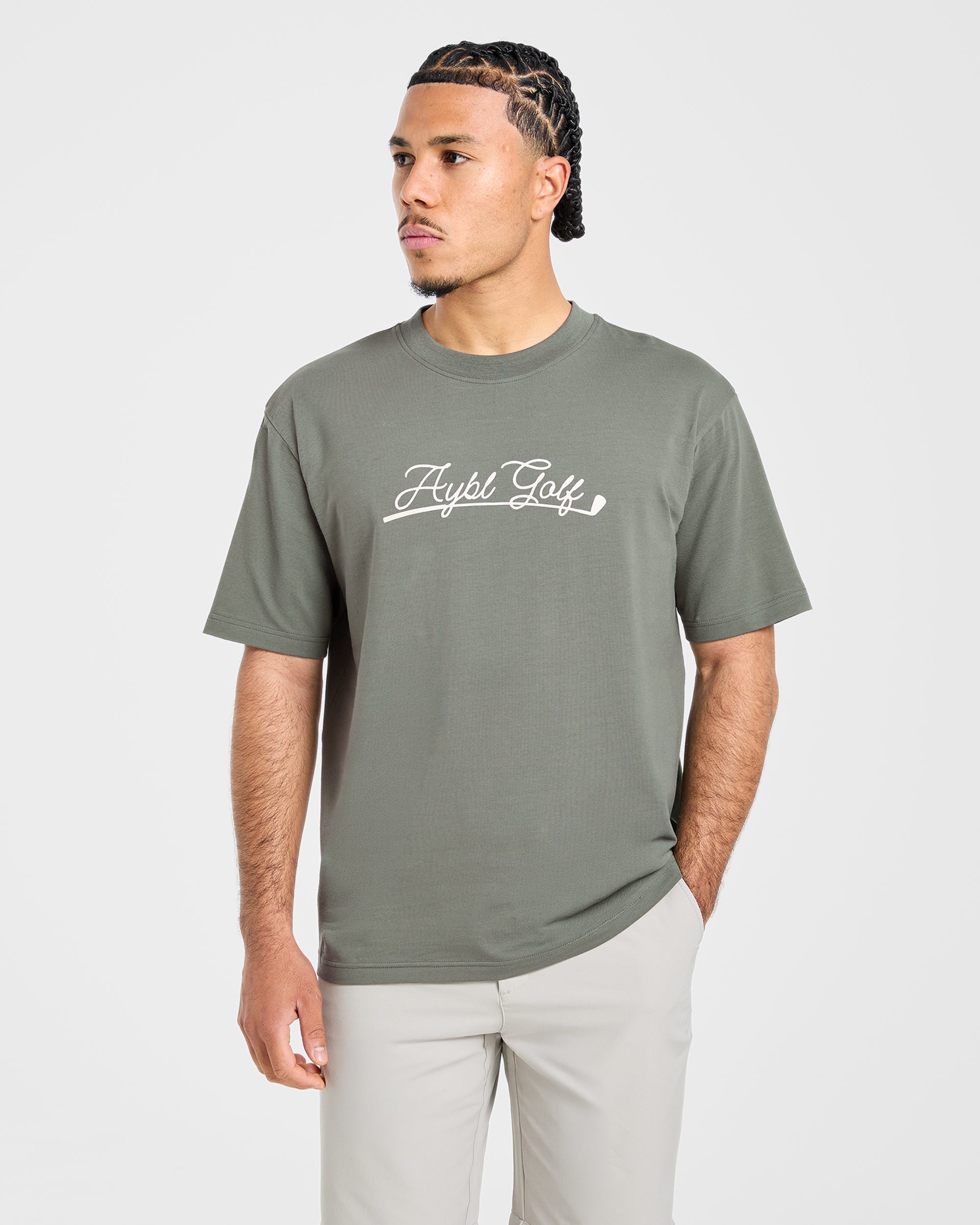 Golf Club T Shirt - Hillside Groen