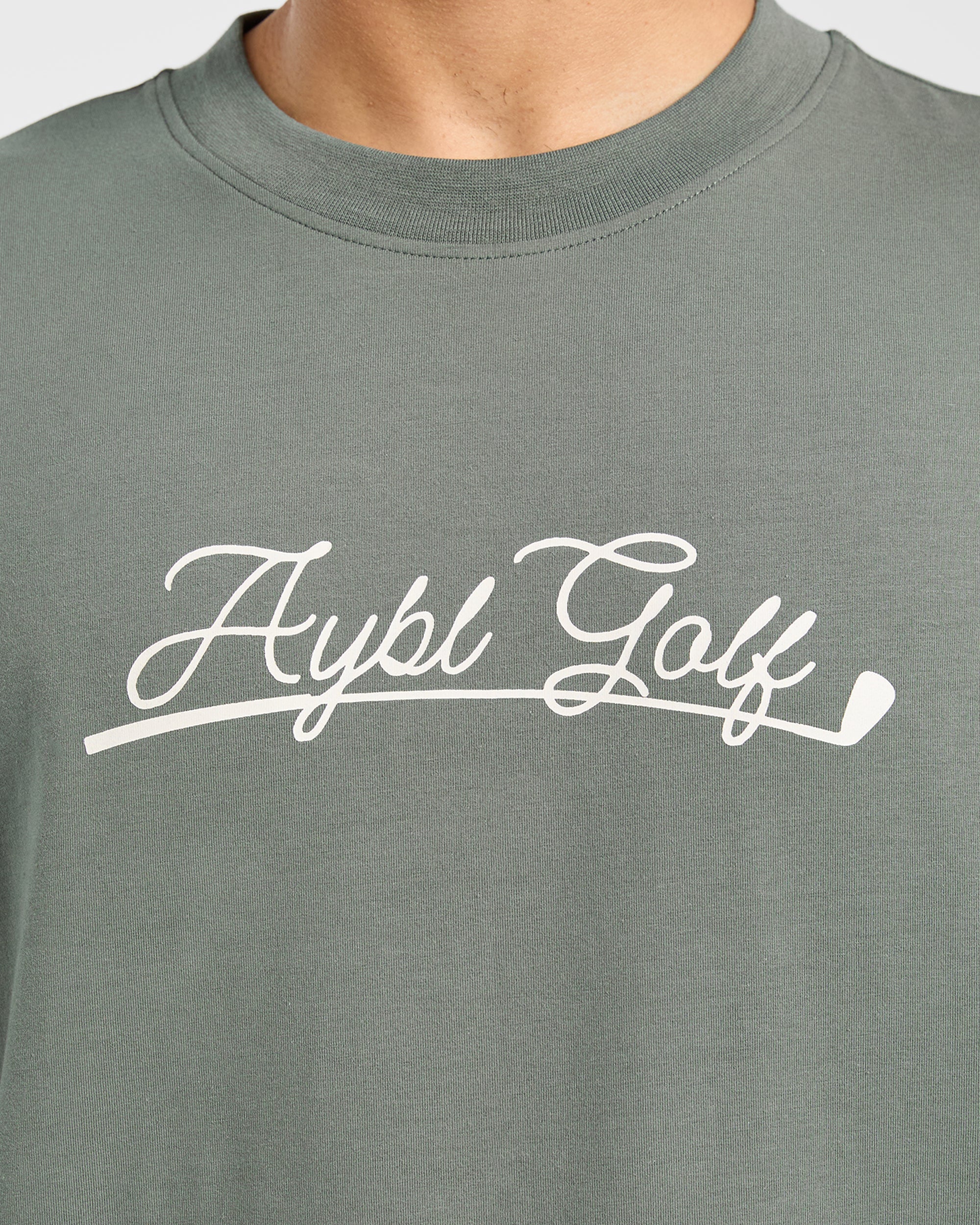 Golf Club T Shirt - Hillside Groen