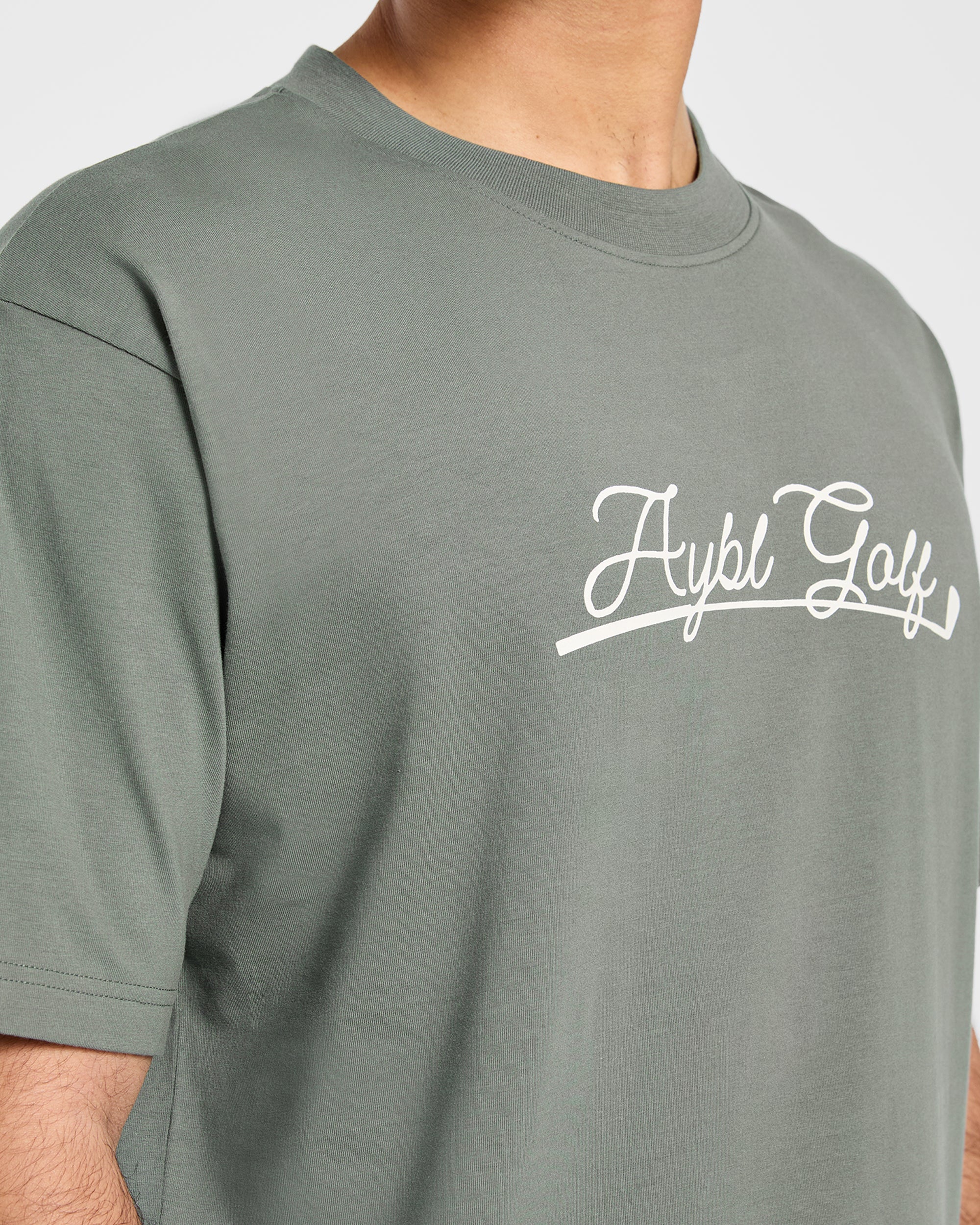 Golf Club T Shirt - Hillside Groen