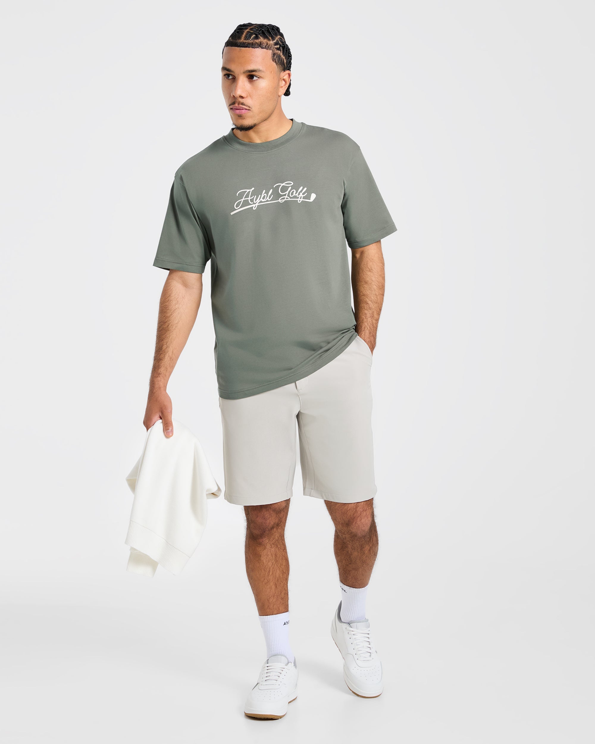 Golf Club T Shirt - Hillside Groen