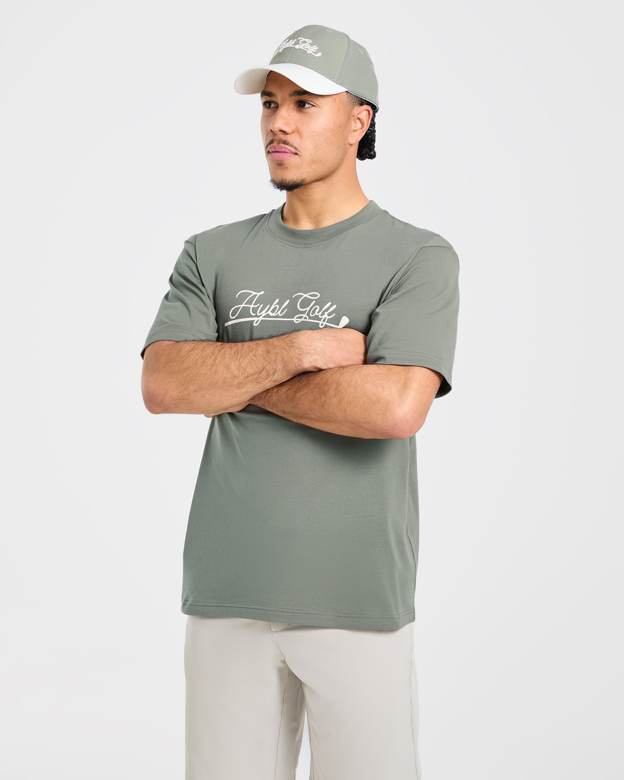 Golf Club T Shirt - Hillside Groen