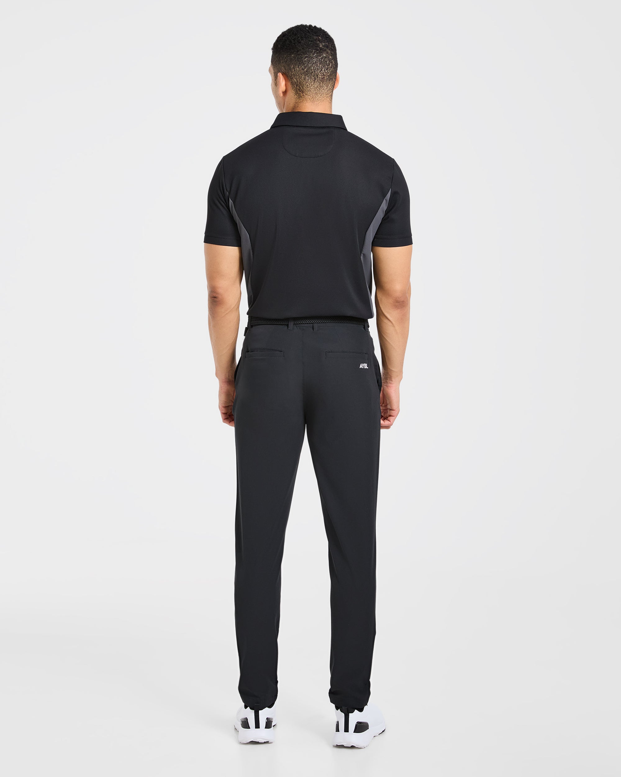 Edge Polo - Schwarz/Charcoal
