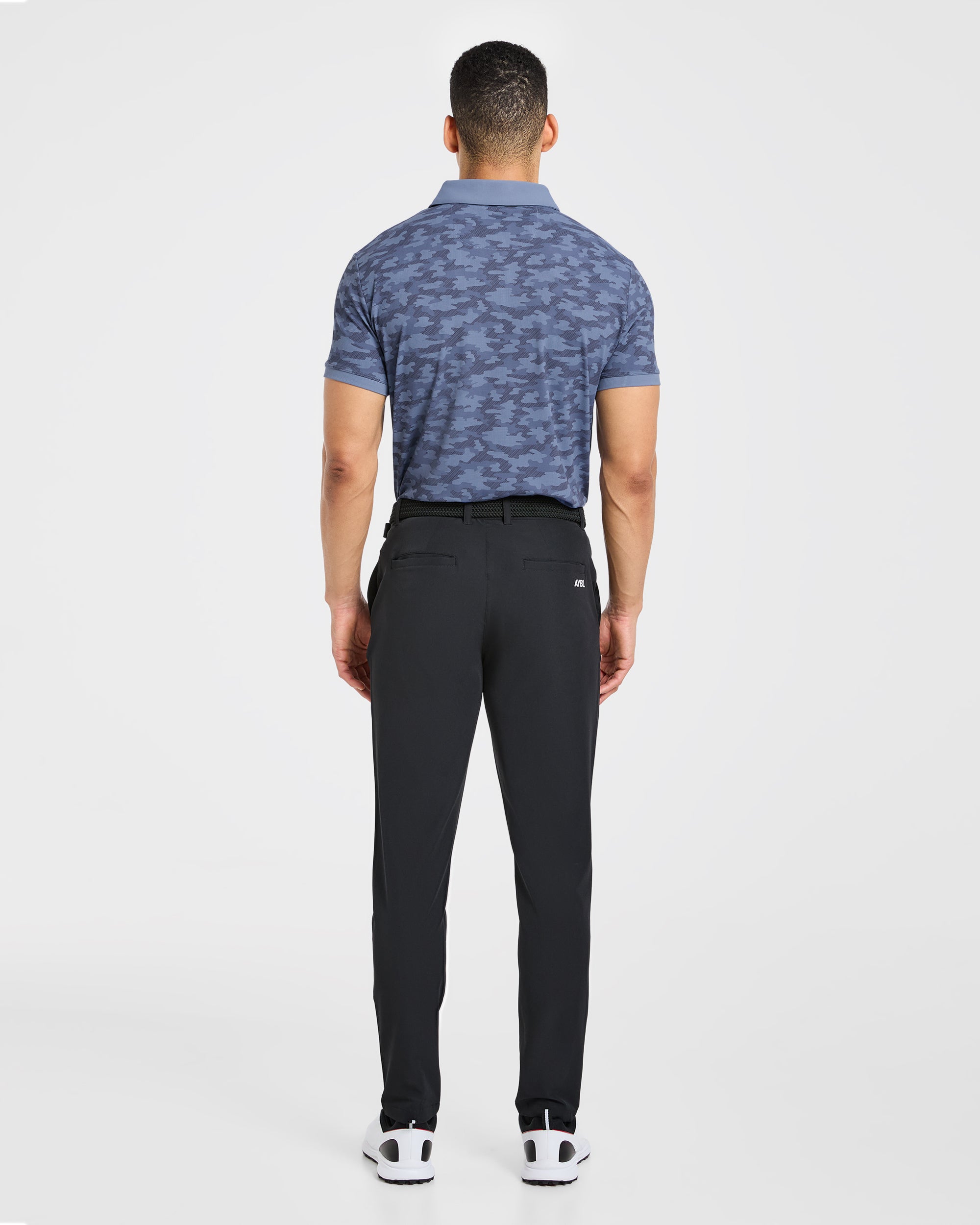 Precision Camo Polo - Blauw