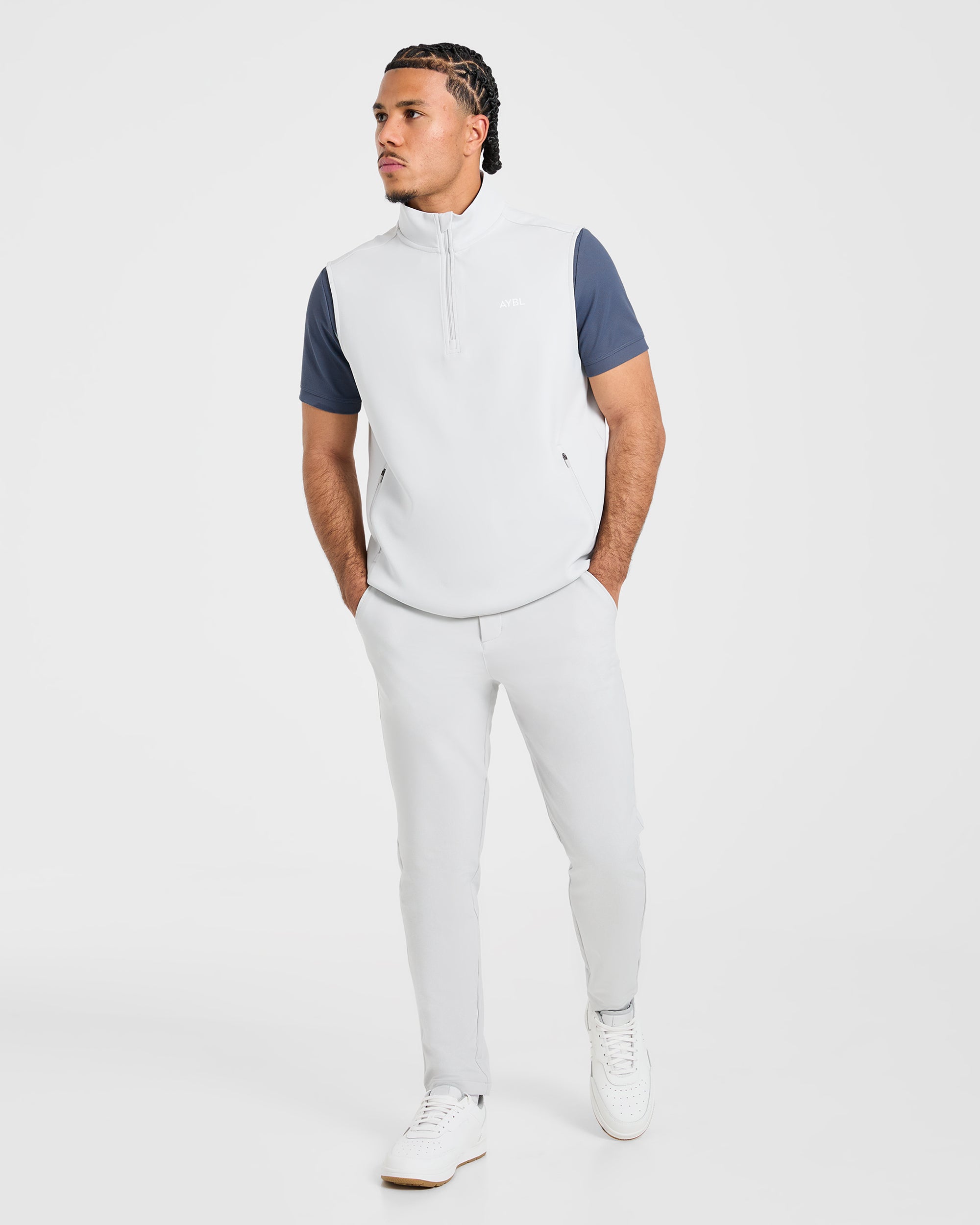 Precision Lightweight Trousers - Ice Grijs