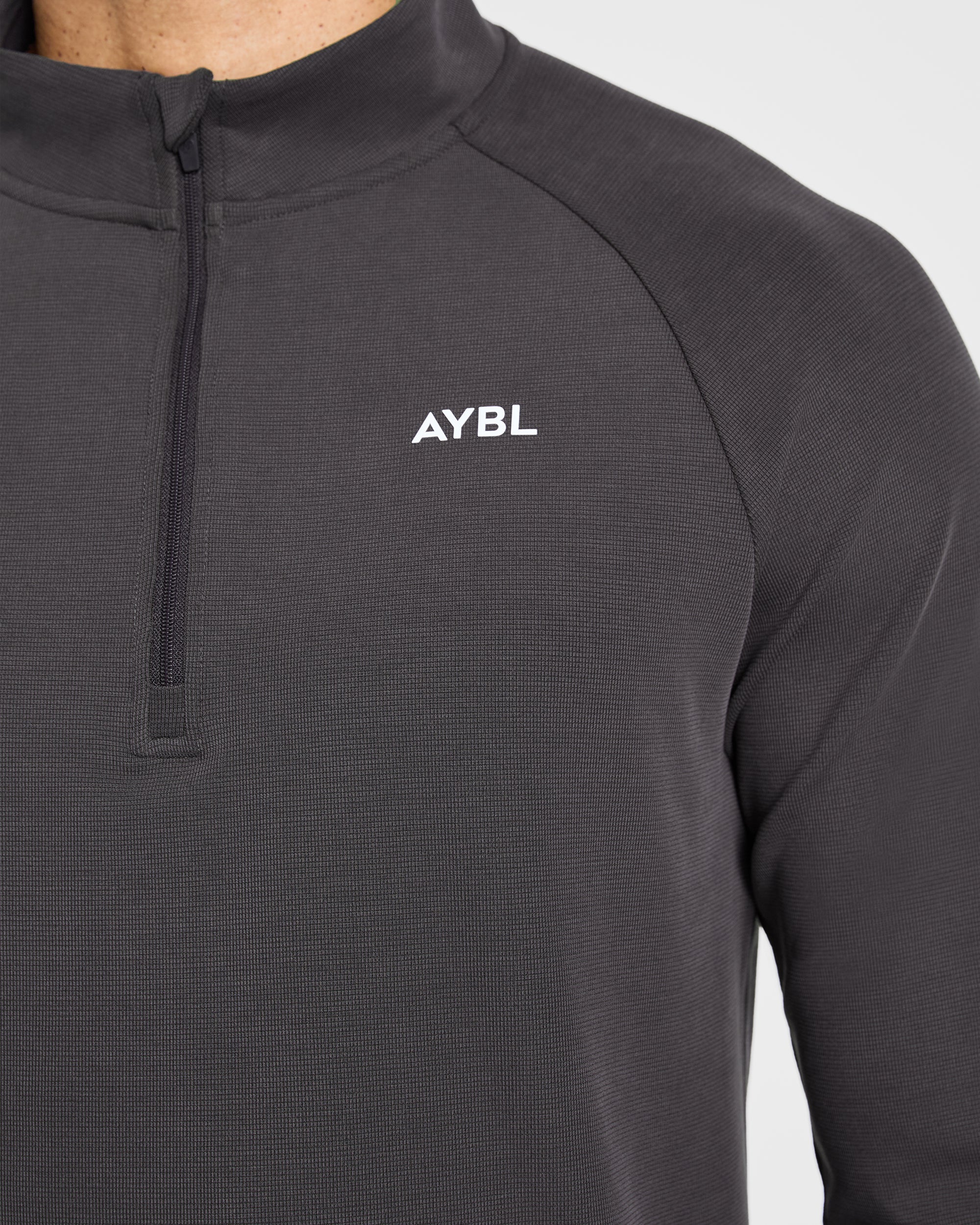 Precision Hybrid 1/4 Zip Pullover - Charcoal