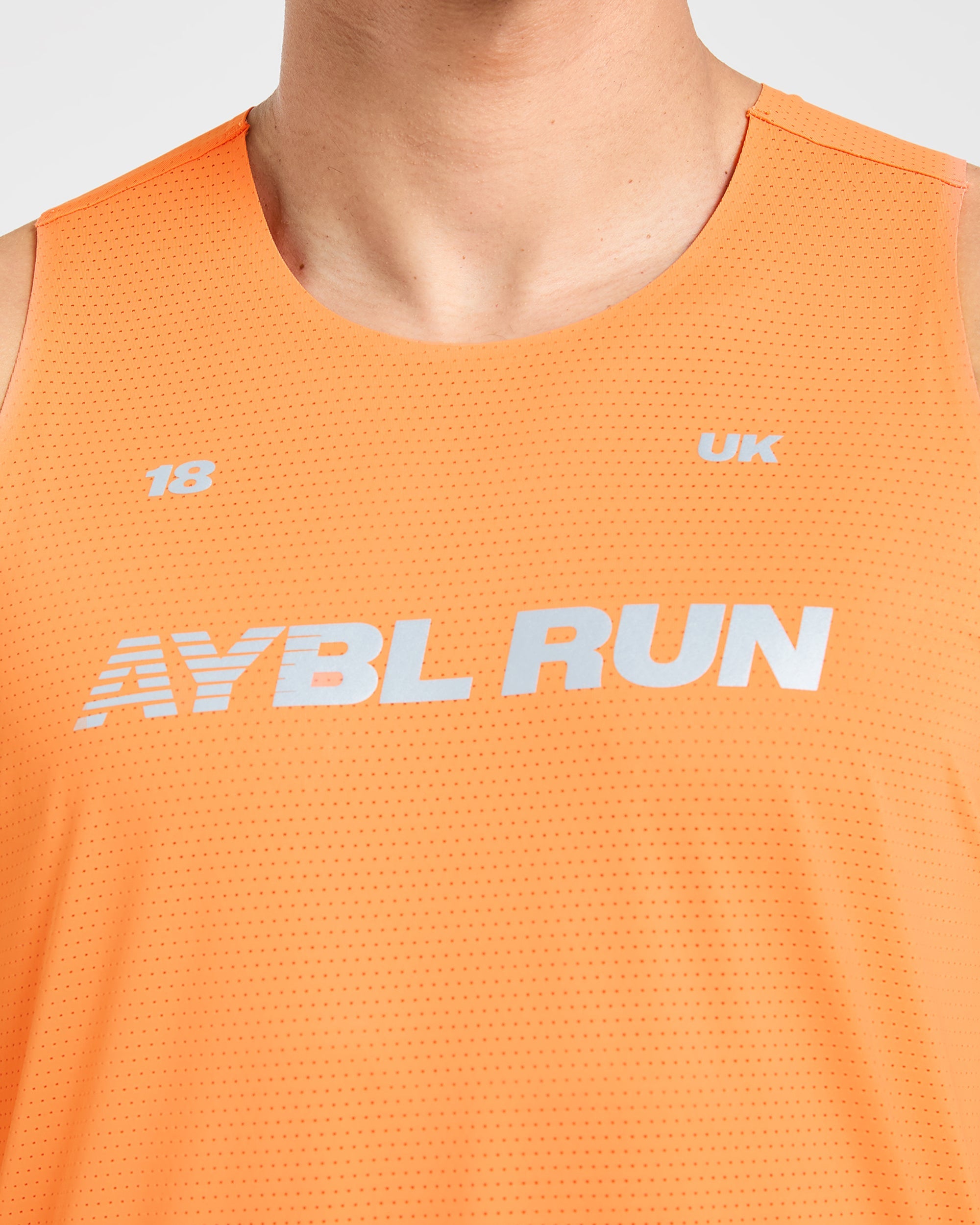 Run Loose Tank - Bright Oranje