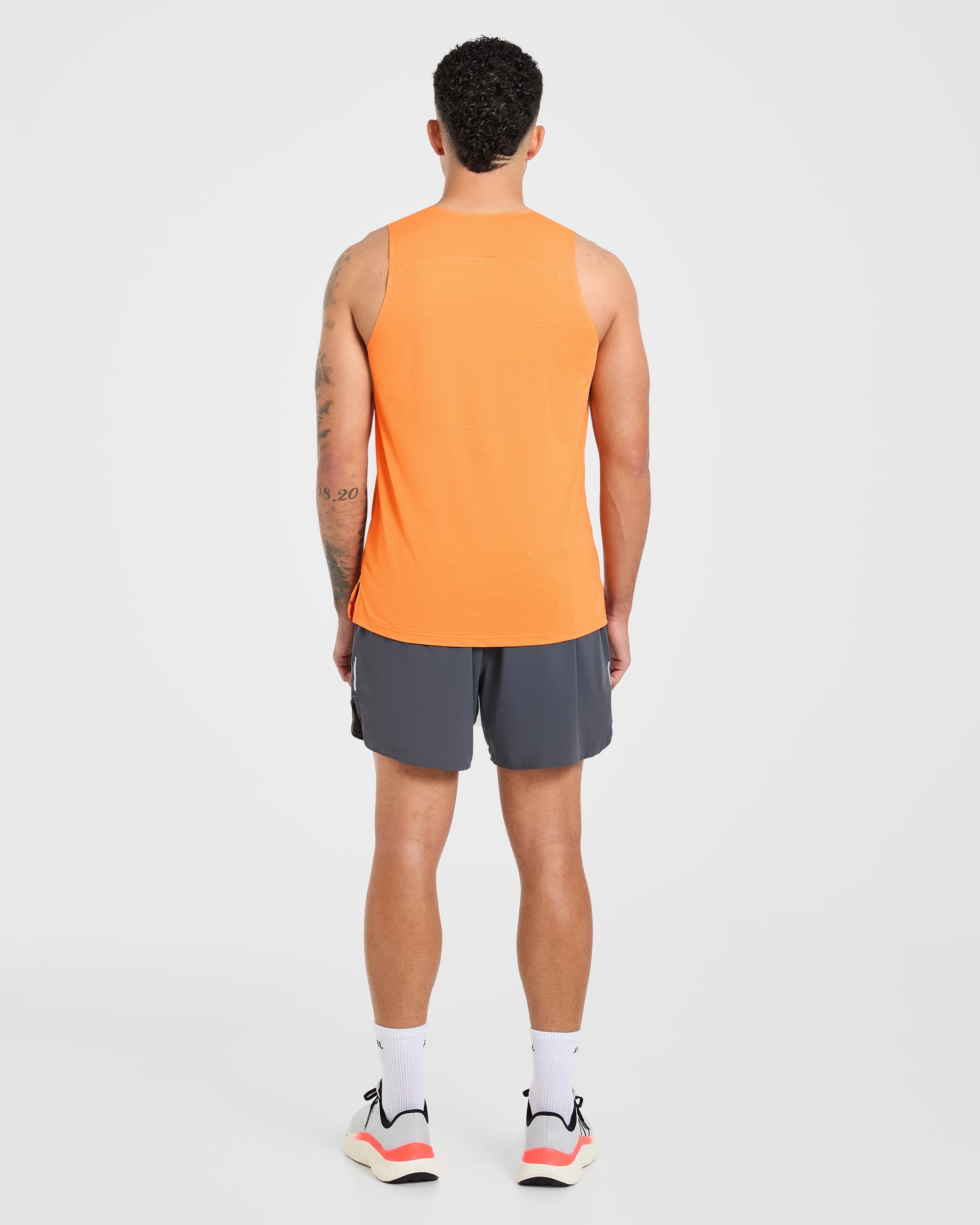 Run Loose Tank - Bright Oranje