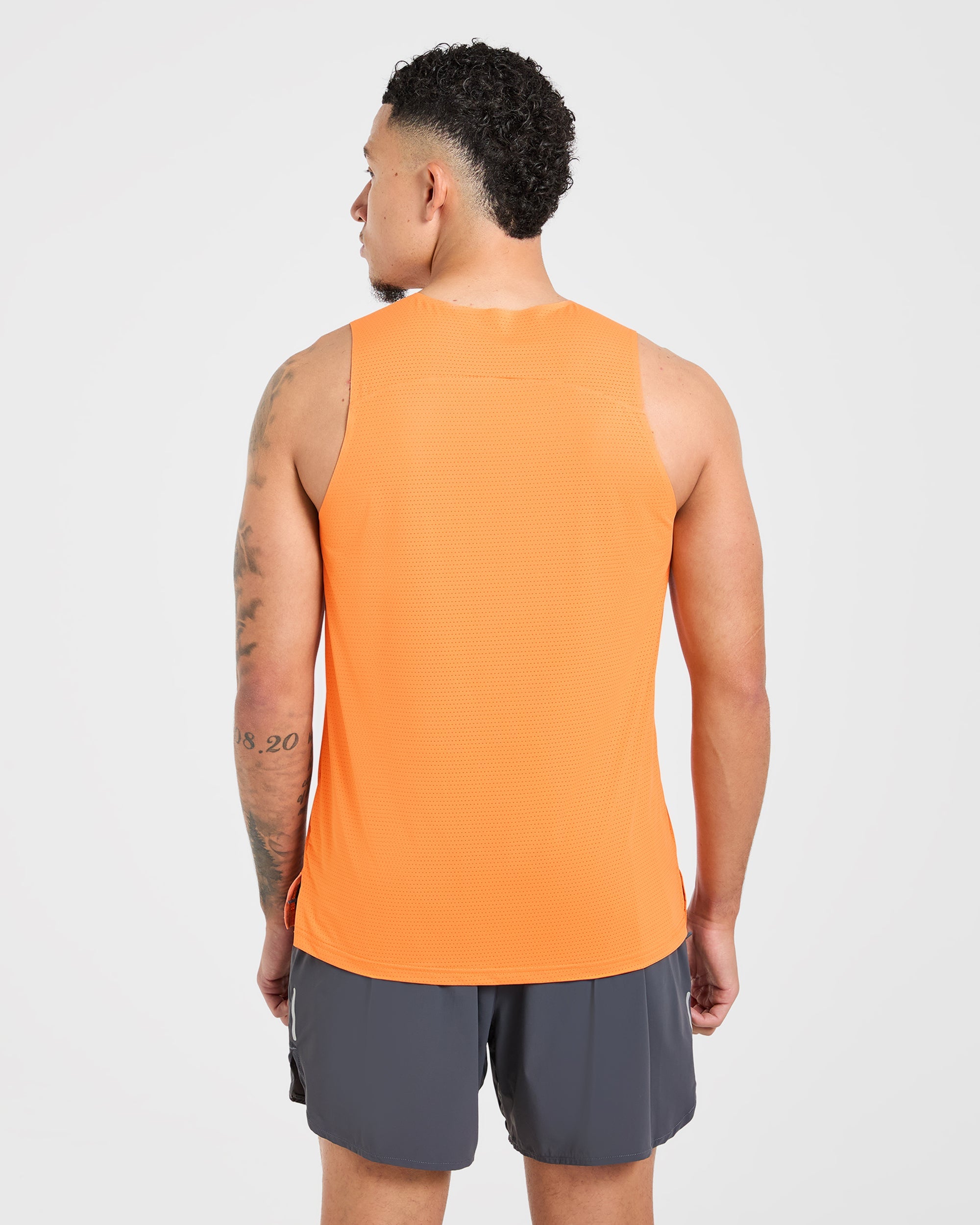 Run Loose Tank - Bright Oranje