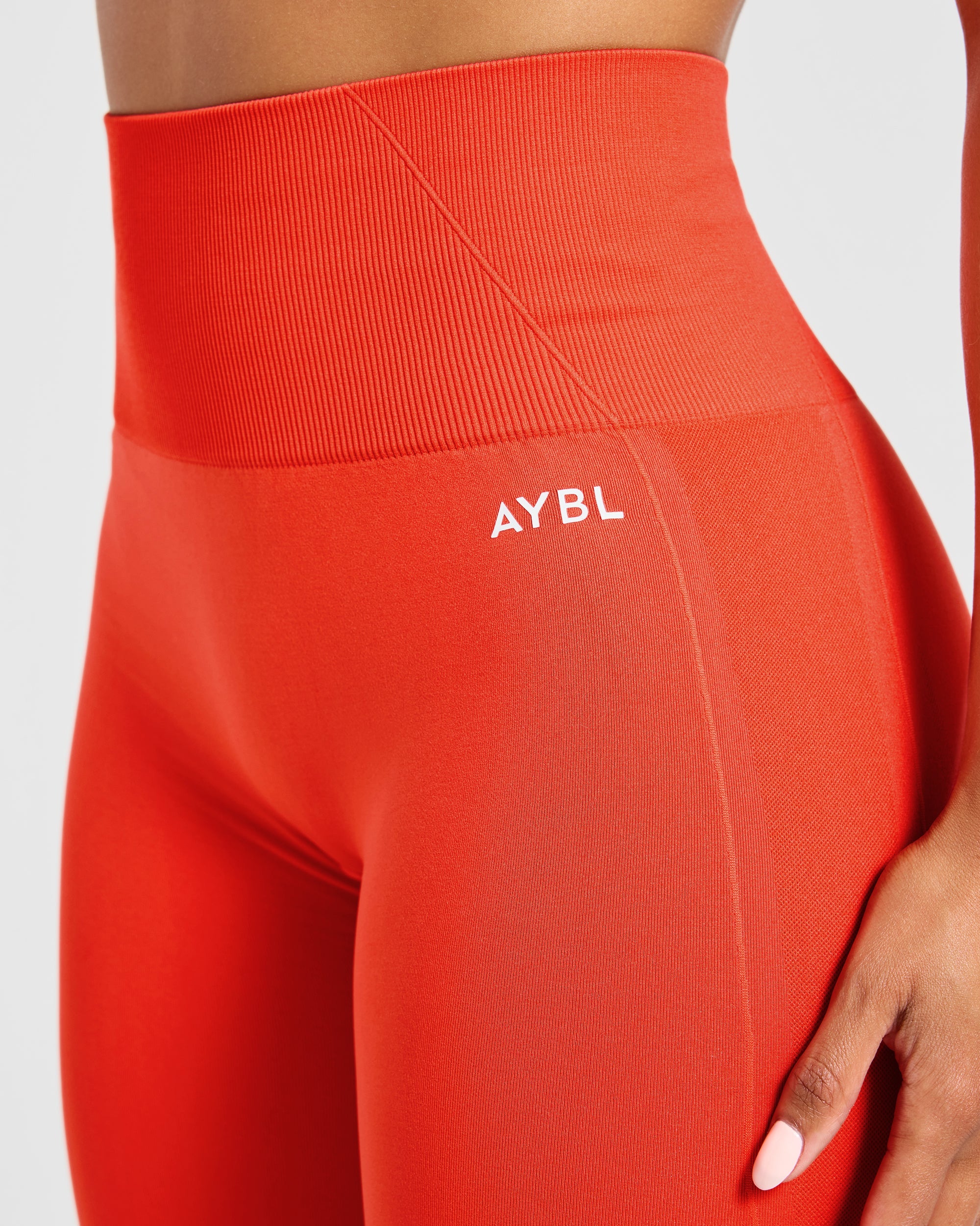 Empower Seamless Leggings - Hot Orange