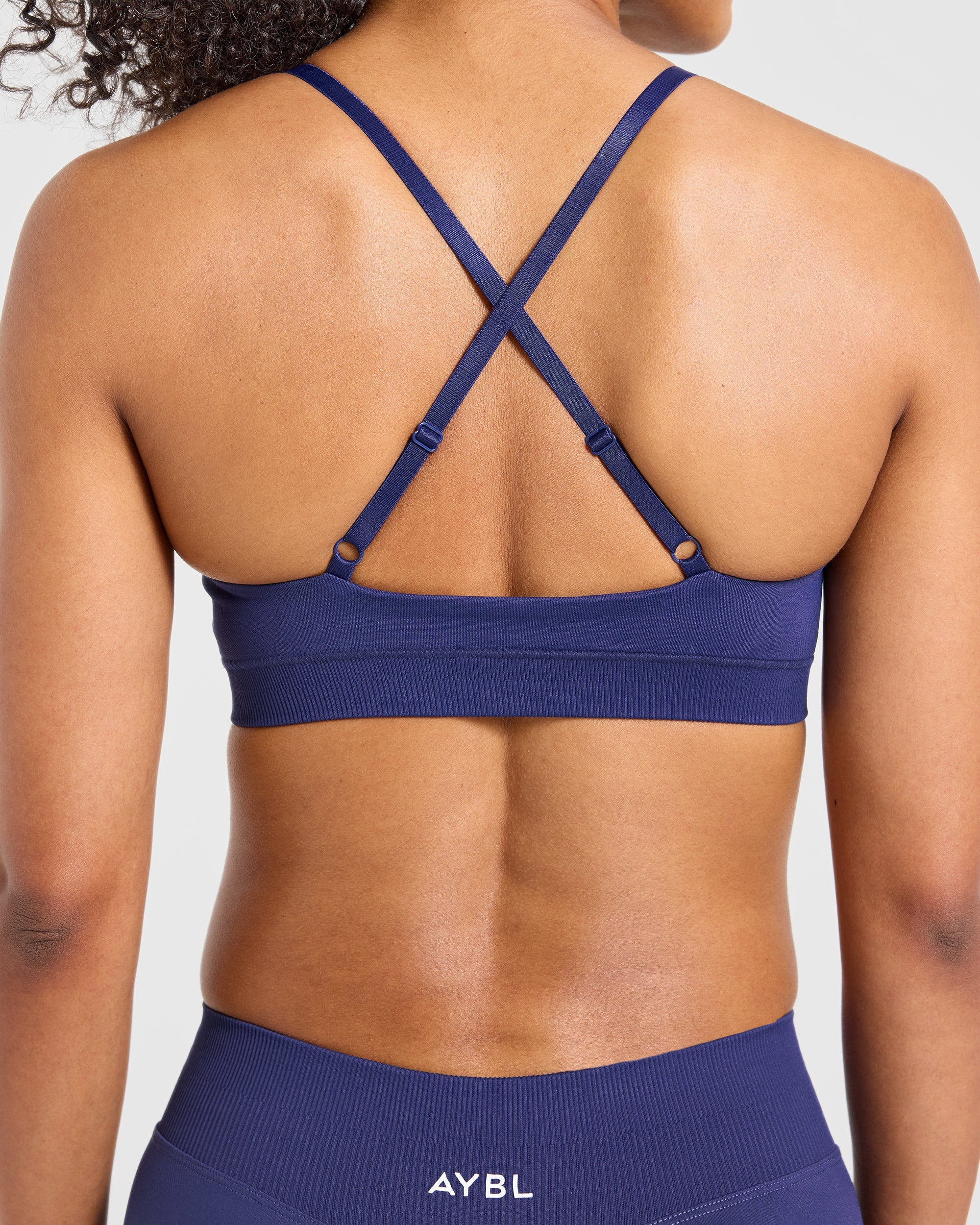 Enhance Seamless Sports Bra - Storm Blue