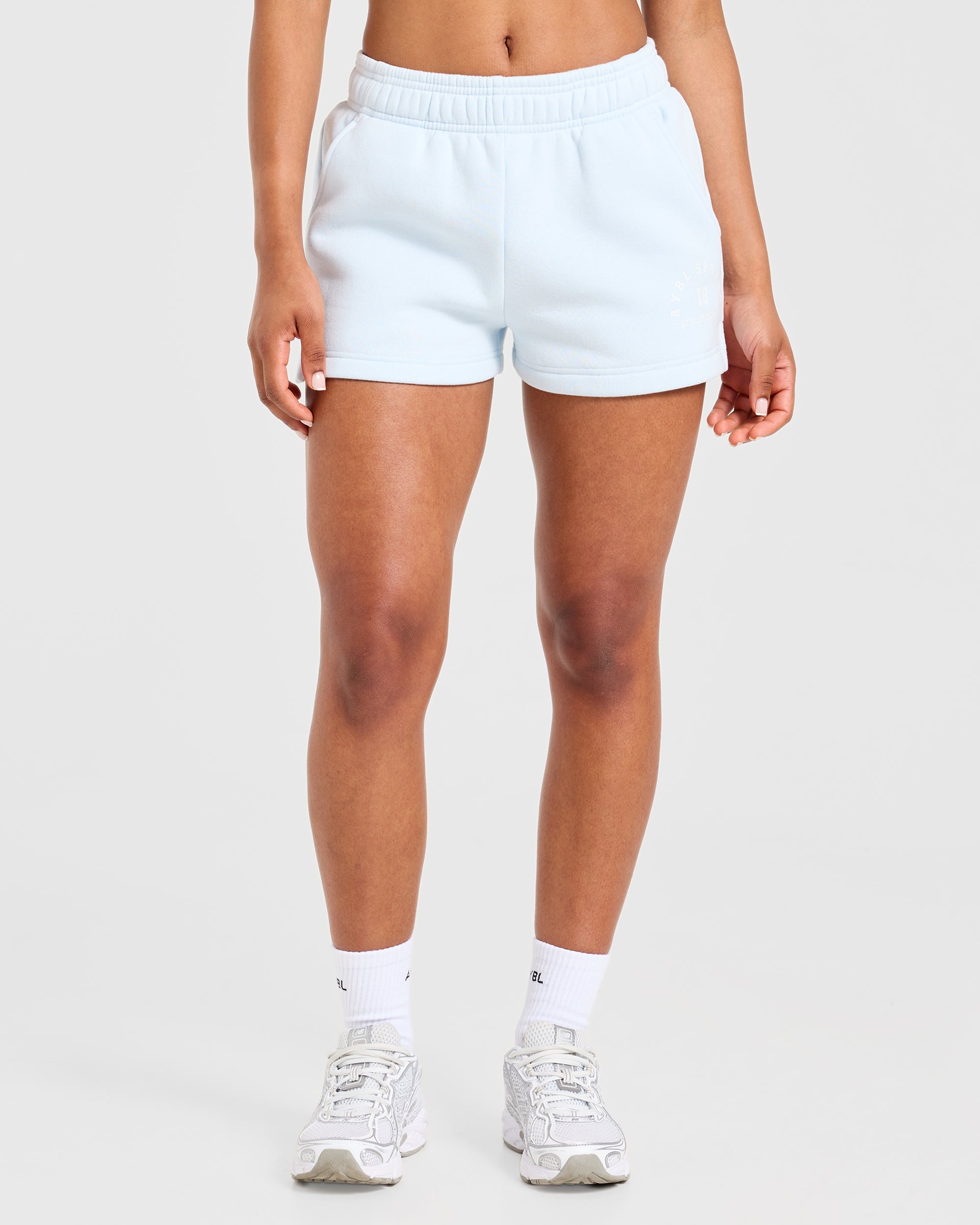 AYBL Sports 18 Oversized Shorts - Iced Blauw