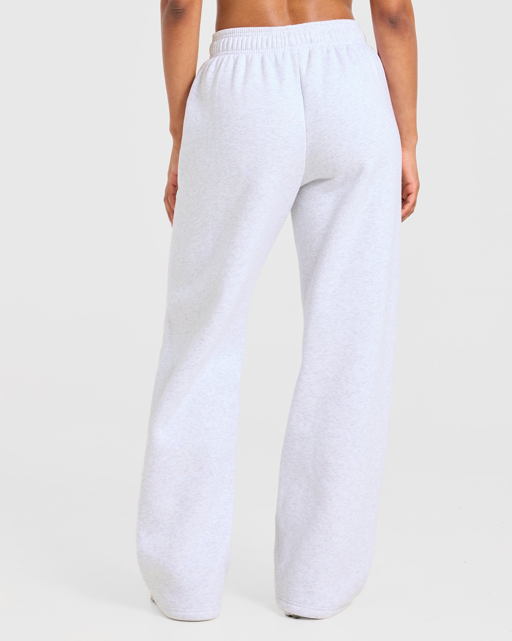 AYBL Sports 18 Oversized Straight Leg Joggers - Heather Grijs