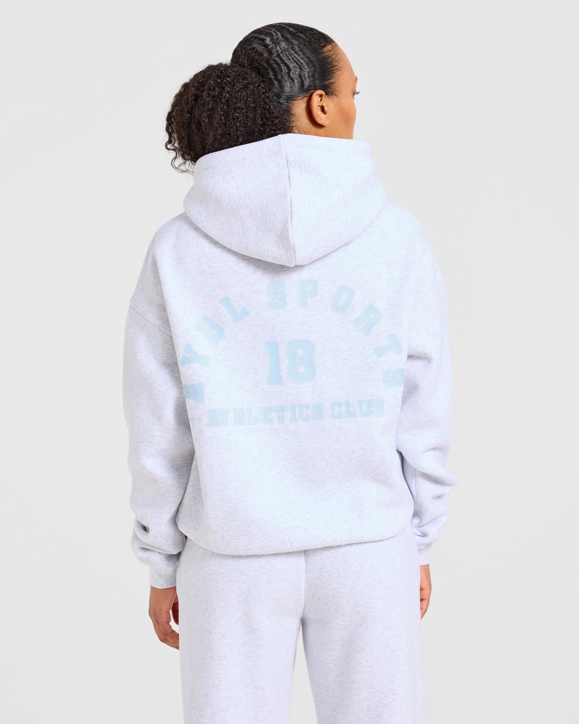 AYBL Sports 18 Oversized Hoodie - Heather Grijs