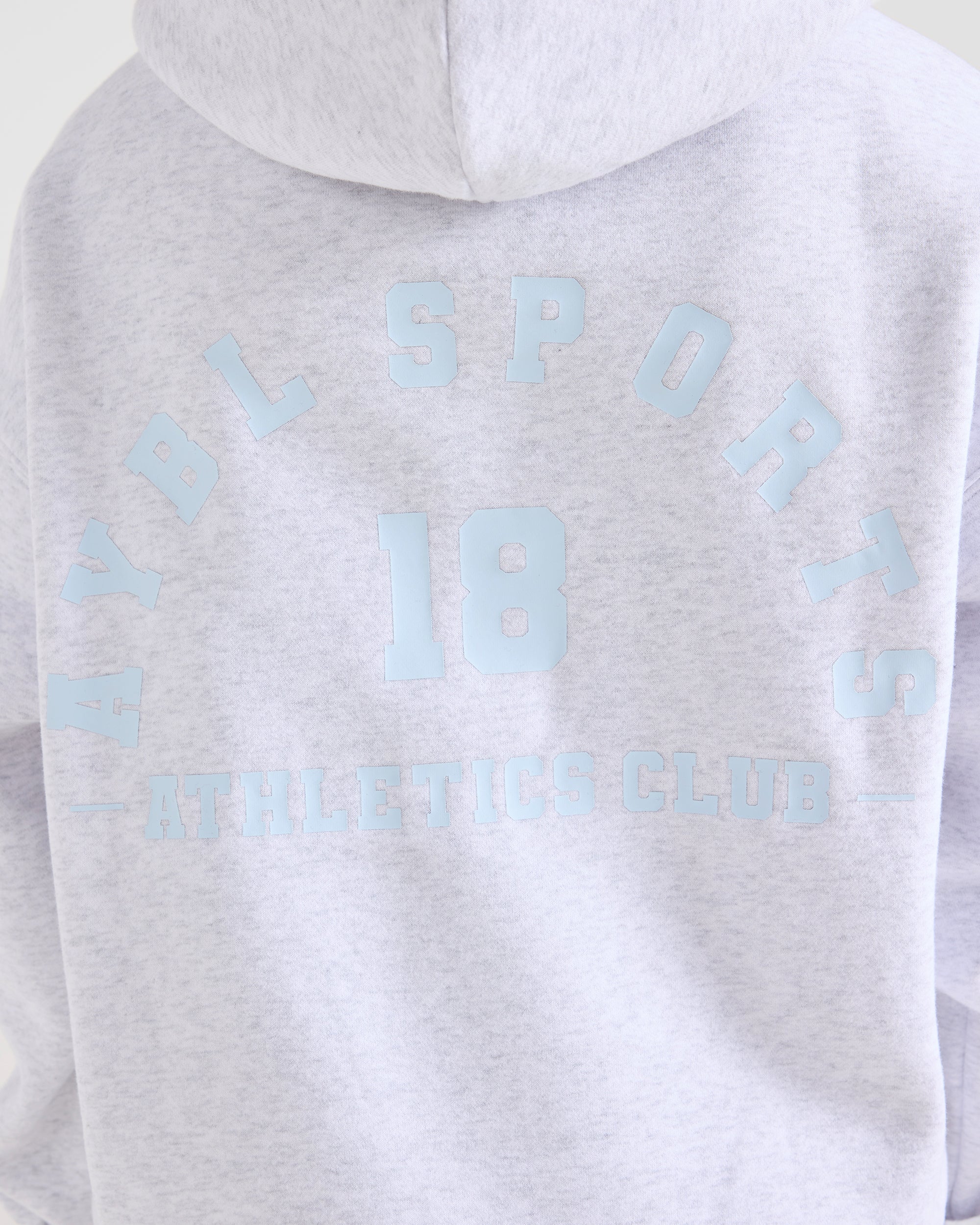 AYBL Sports 18 Oversized Hoodie - Heather Grijs