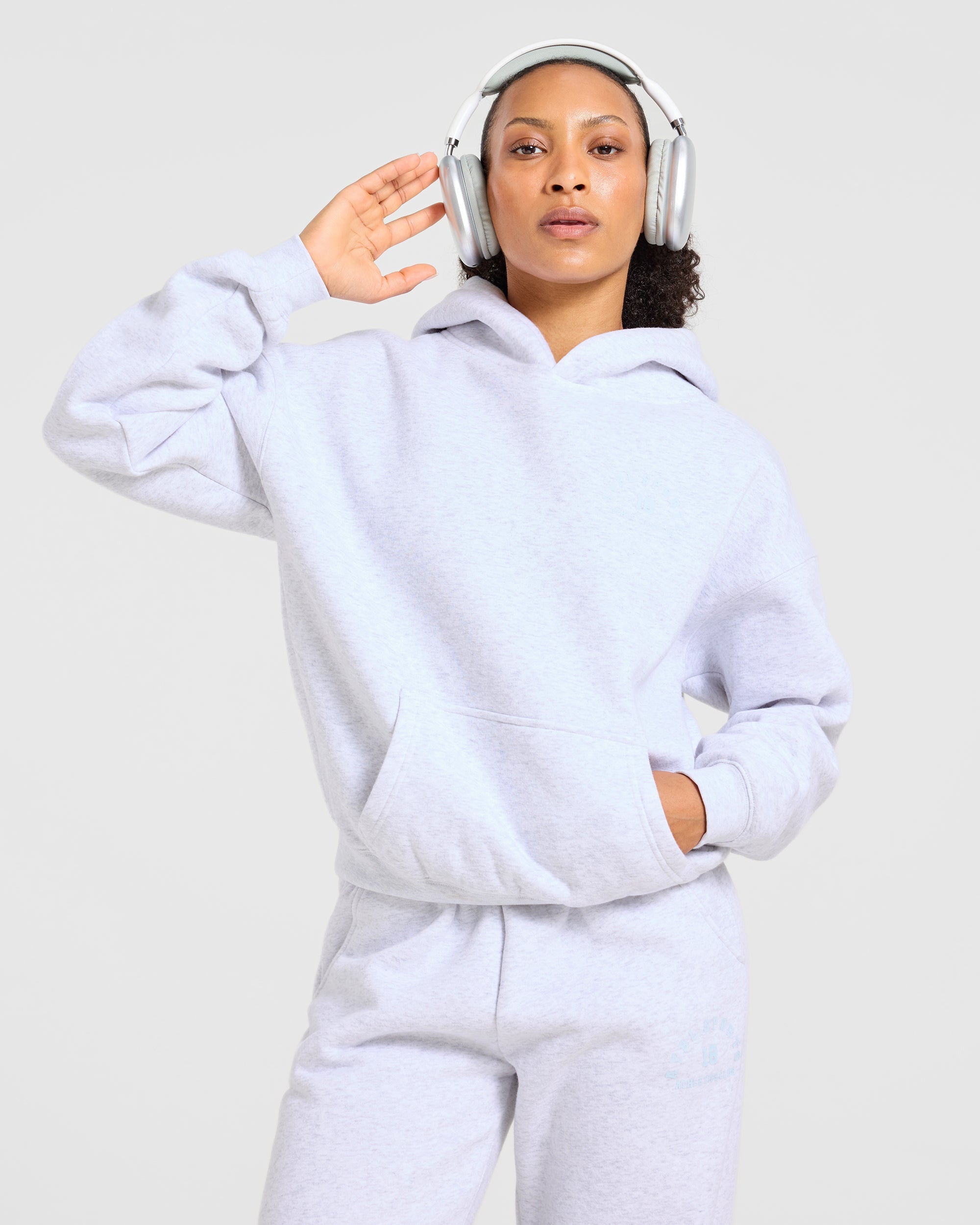 AYBL Sports 18 Oversized Hoodie - Heather Grijs