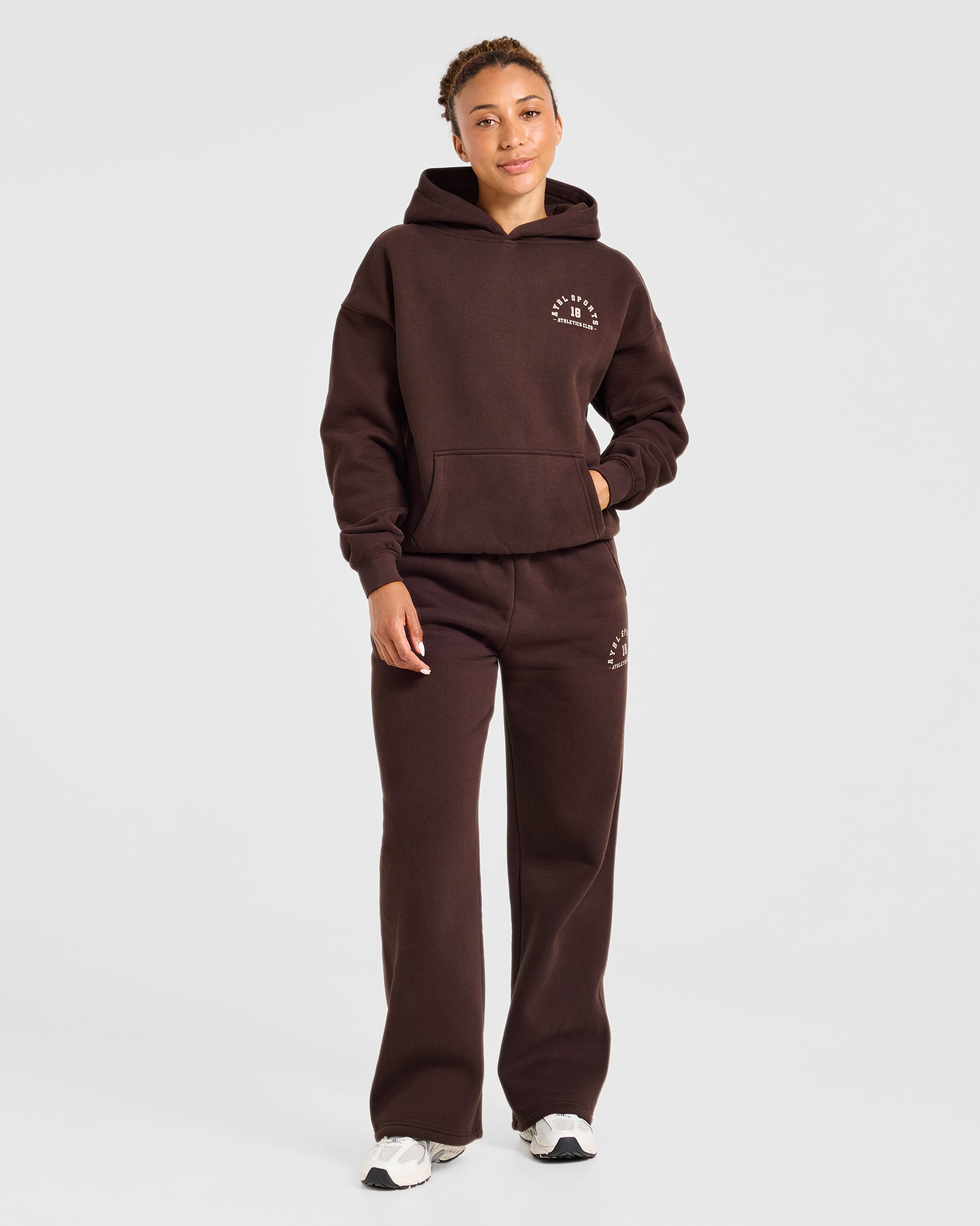 AYBL Sports 18 Oversized Hoodie - Cocoa Bruin