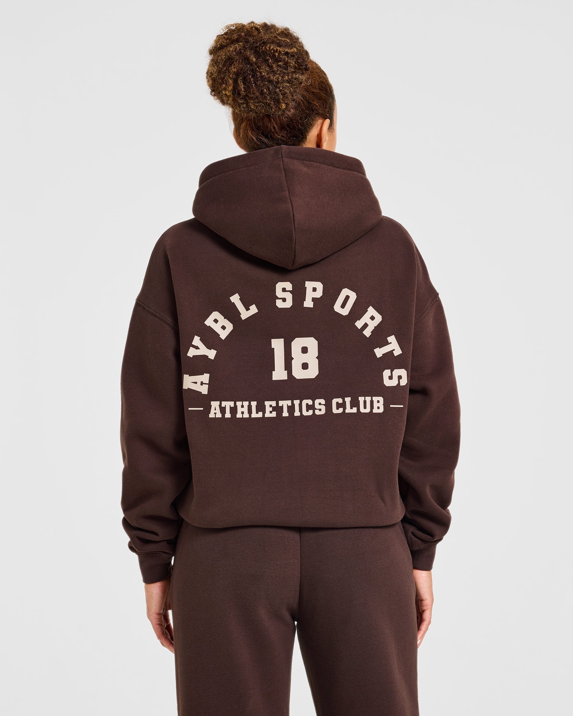 AYBL Sports 18 Oversized Hoodie - Cocoa Bruin