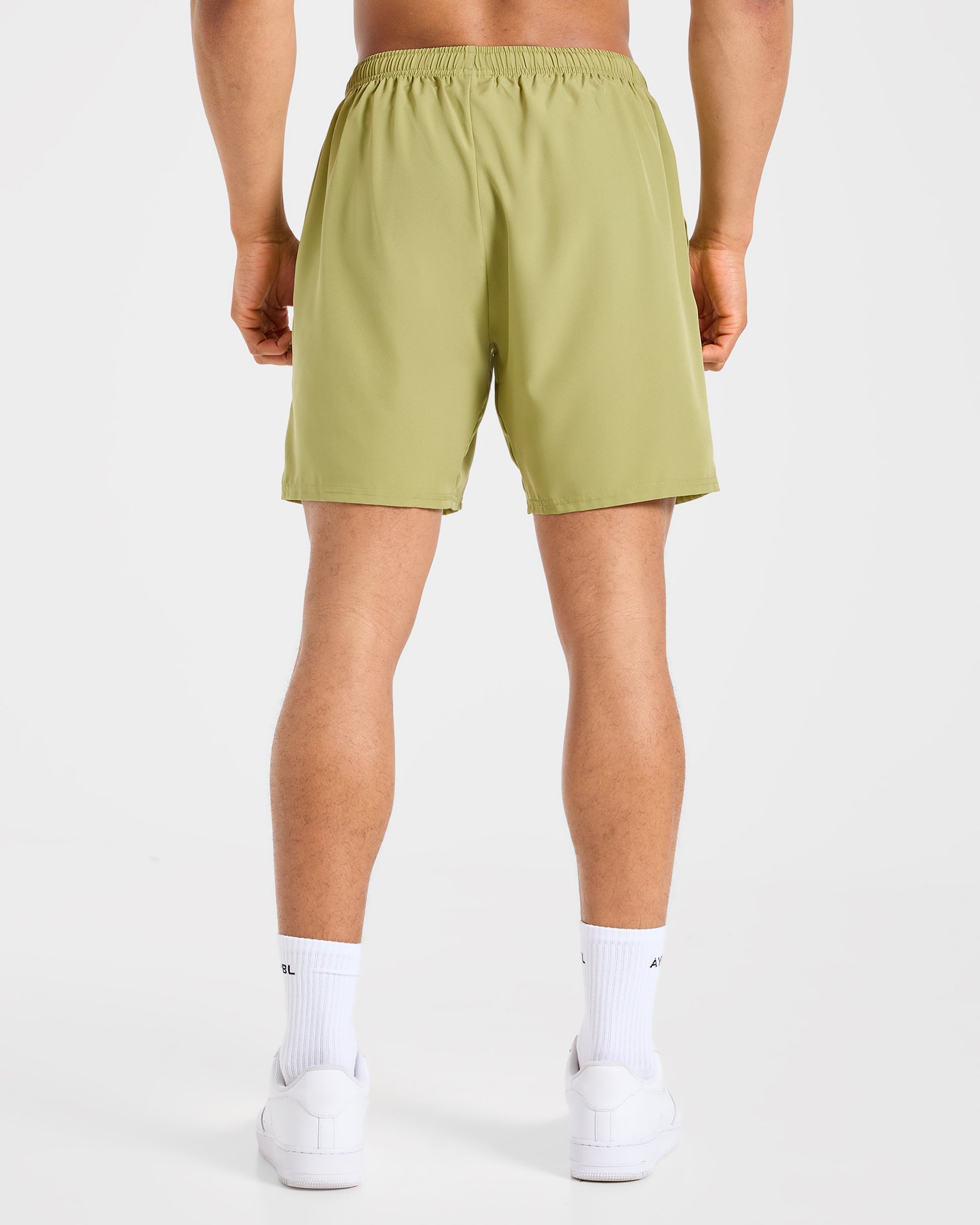 Core 7" Shorts  - Citrus Olive
