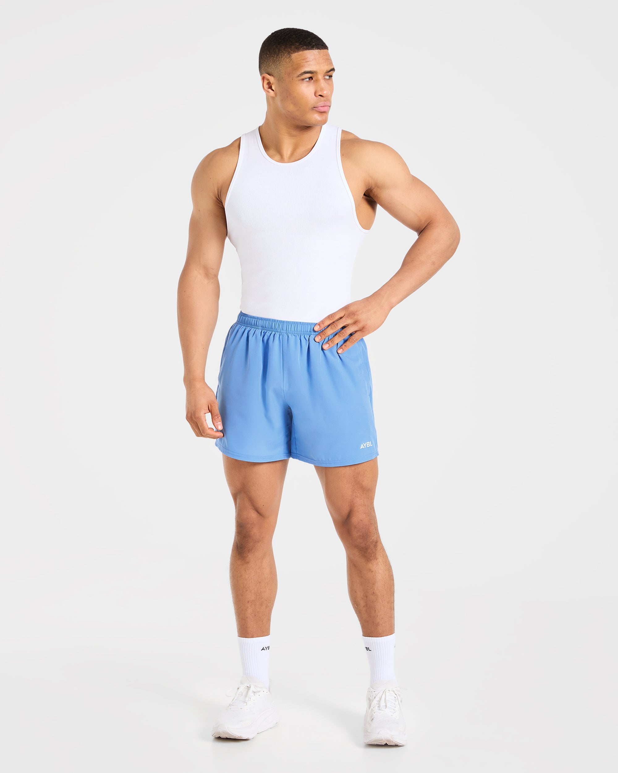 Core 5" Shorts - Muted Blue