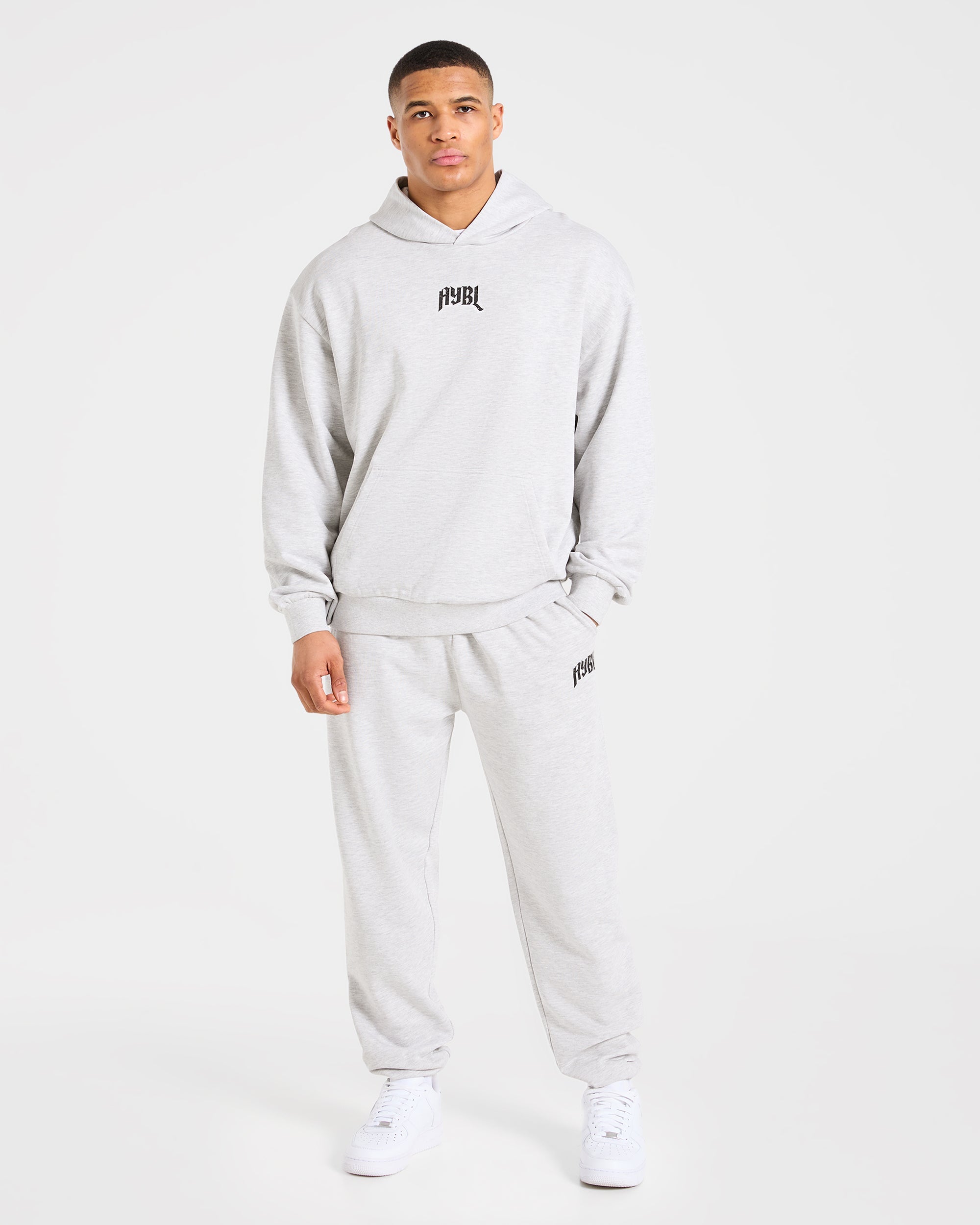 Heavy Lifting Gothic Oversized Joggers - Grijs Marl
