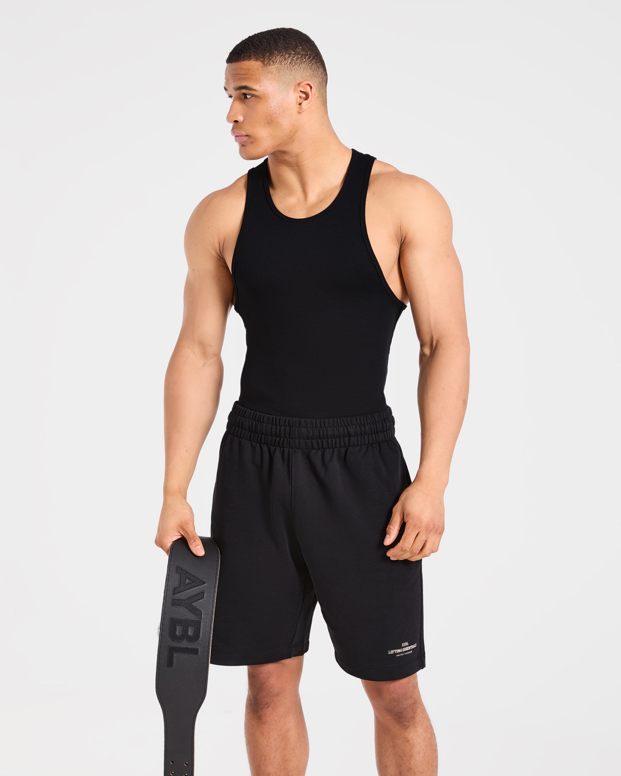 Apex Lifting Essentials Shorts - Zwart/Crème