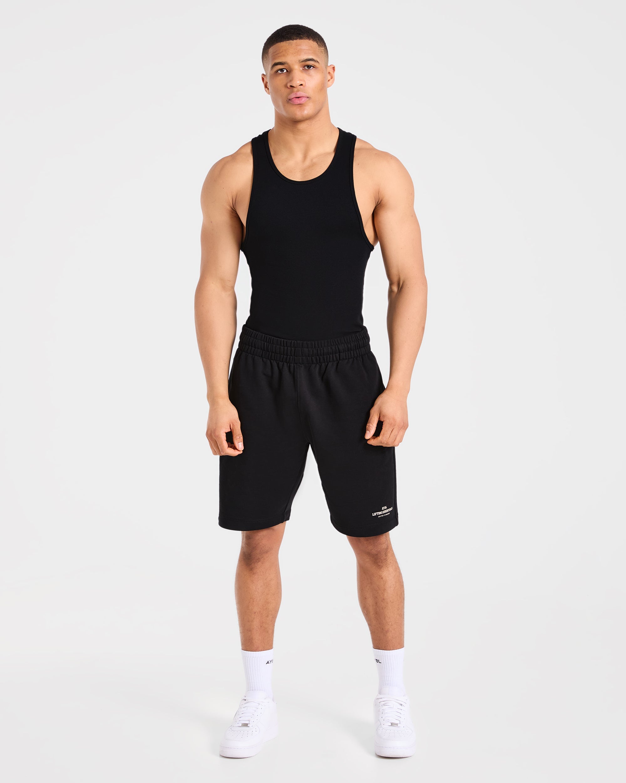 Apex Lifting Essentials Shorts - Zwart/Crème