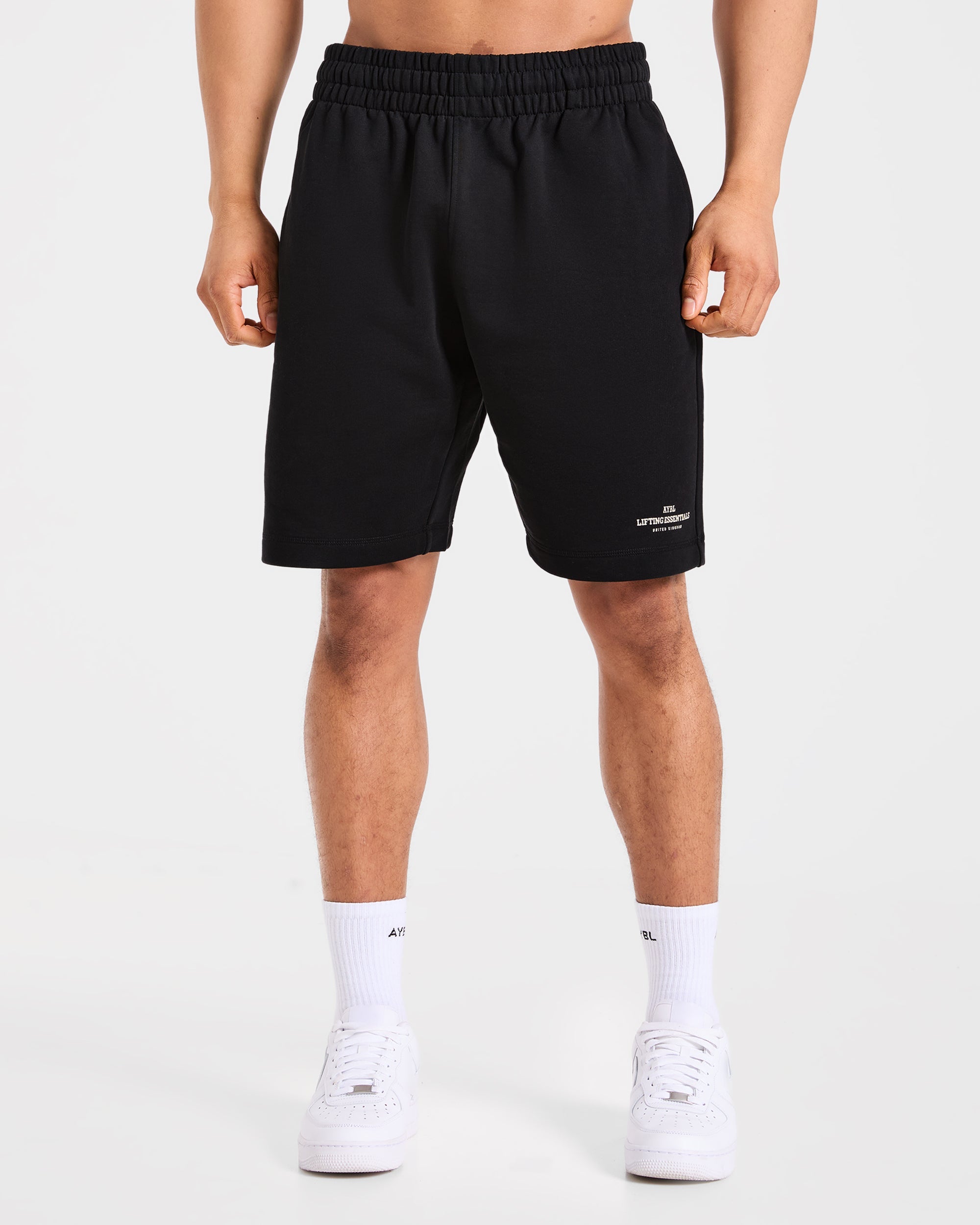 Apex Lifting Essentials Shorts - Zwart/Crème