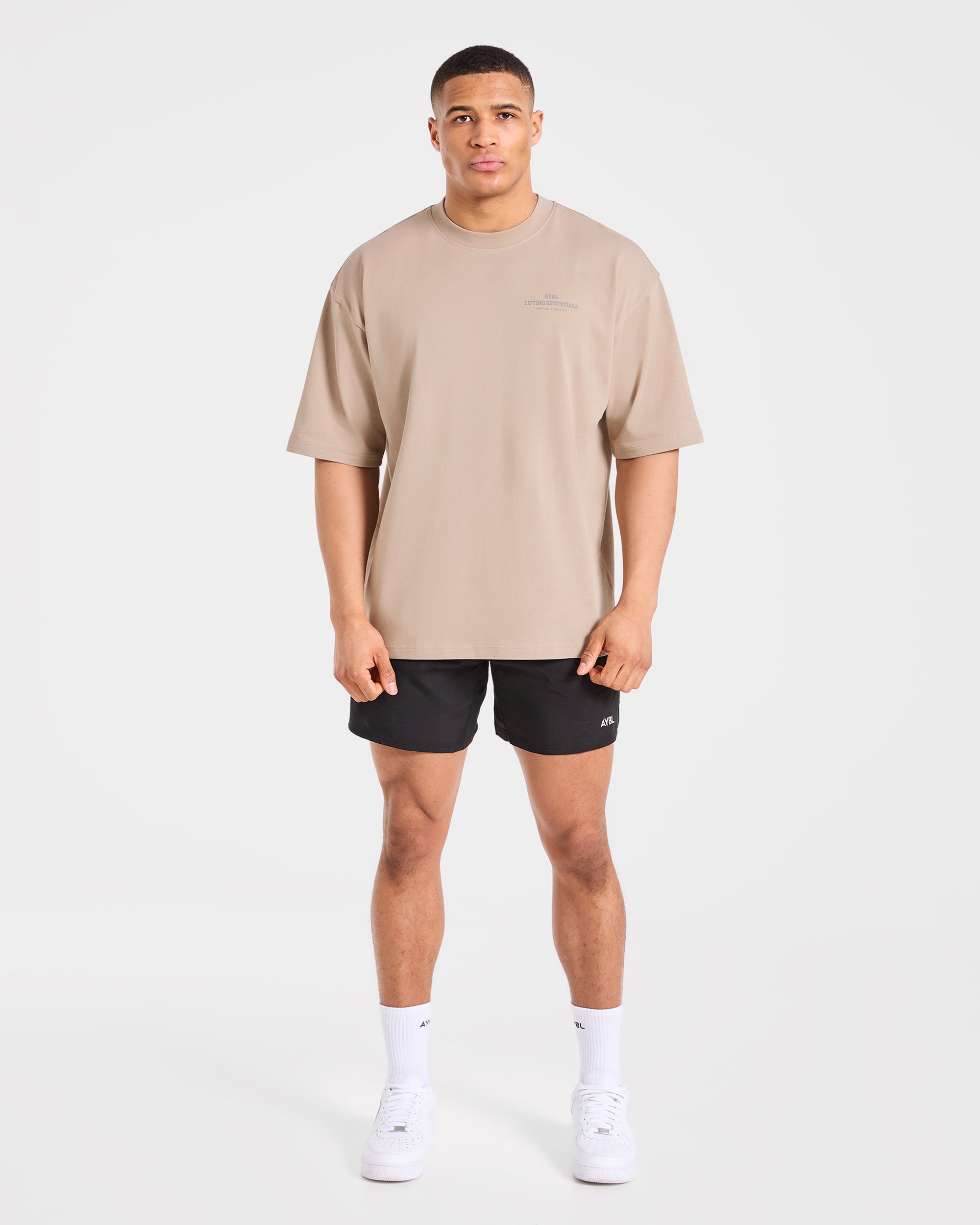 Apex Lifting Essentials Oversized T Shirt - Deep Fog