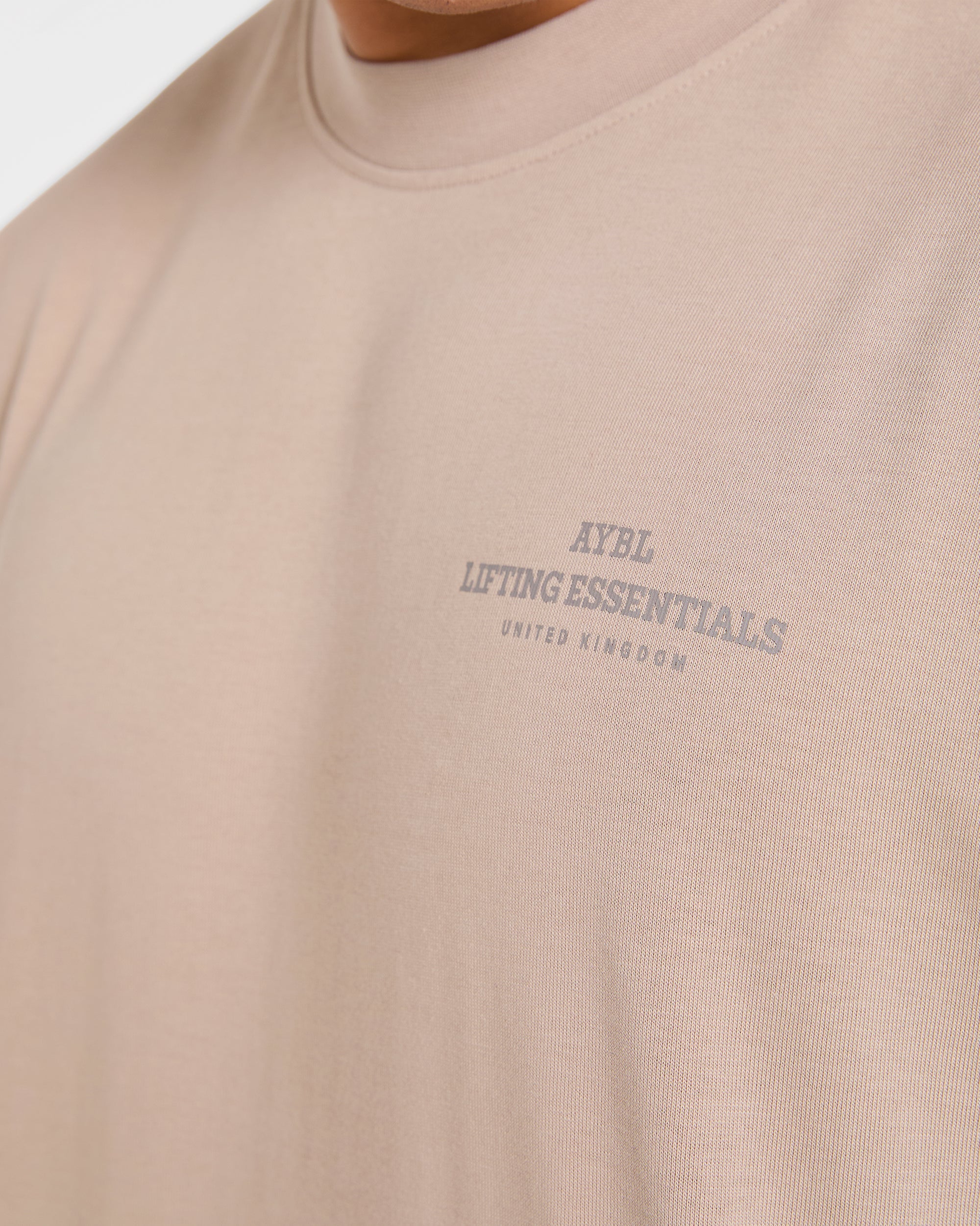 Apex Lifting Essentials Oversized T Shirt - Deep Fog