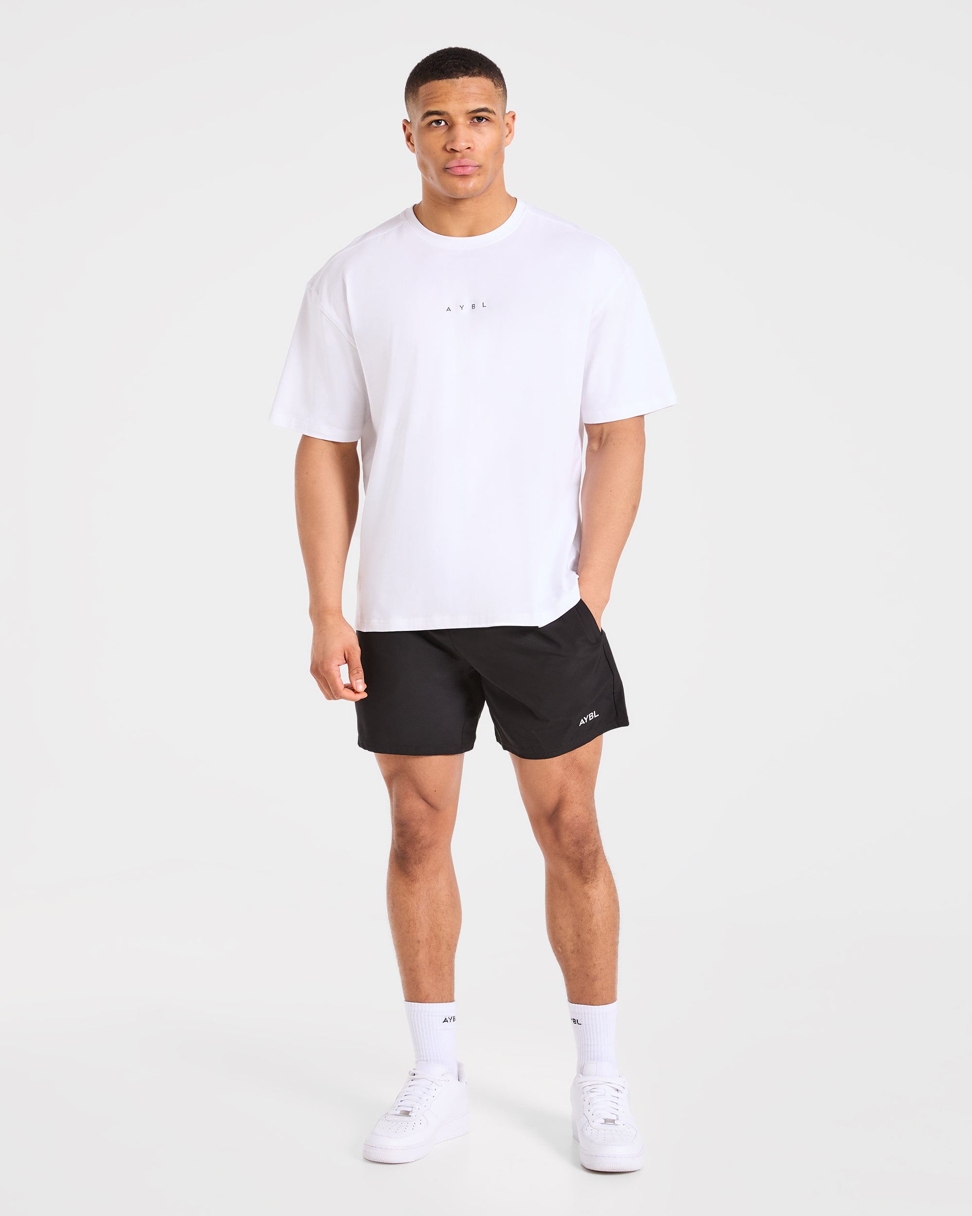 Force Oversized T Shirt - Wit