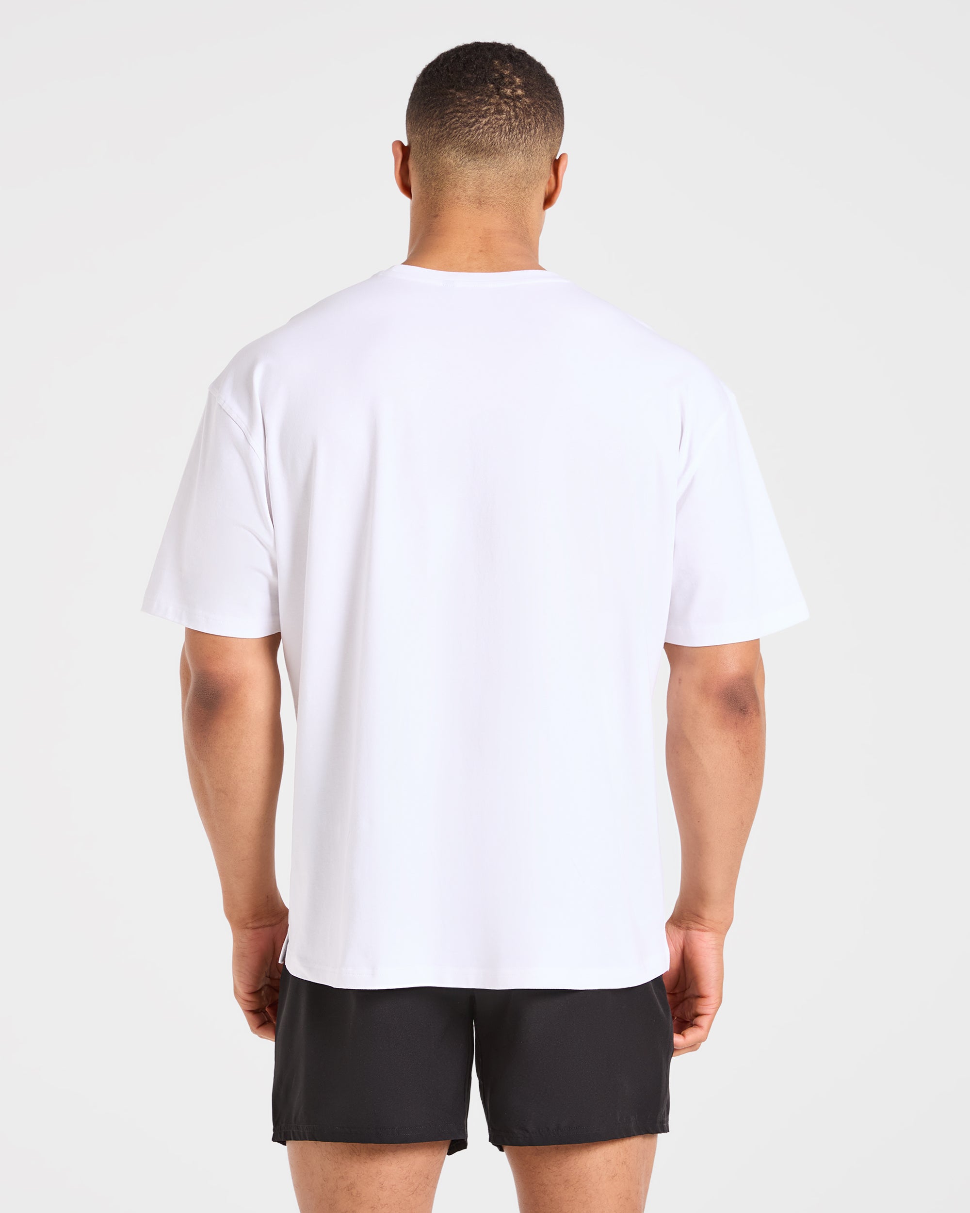 Force Oversized T Shirt - Wit