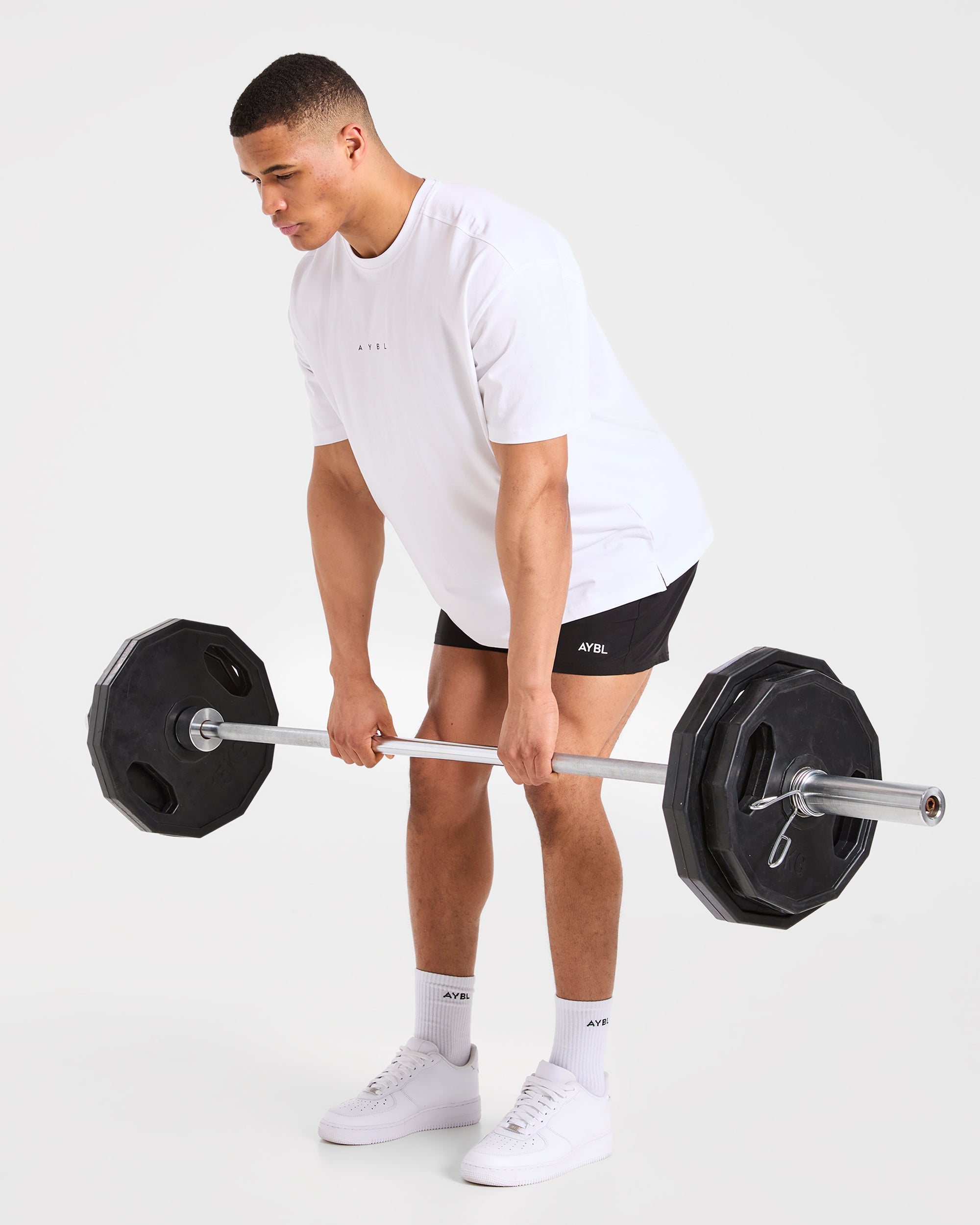 Force Oversized T Shirt - Wit