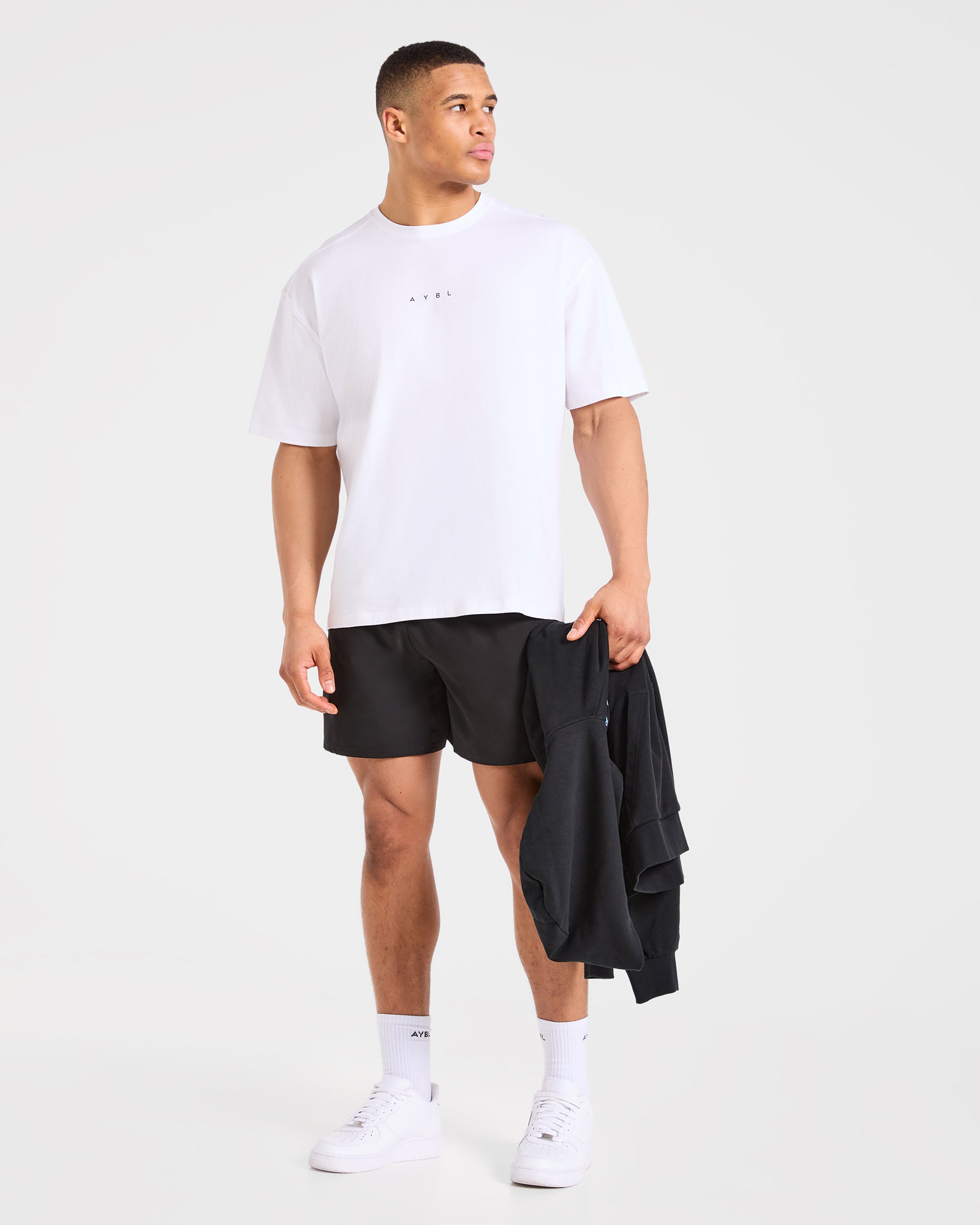 Force Oversized T Shirt - Wit