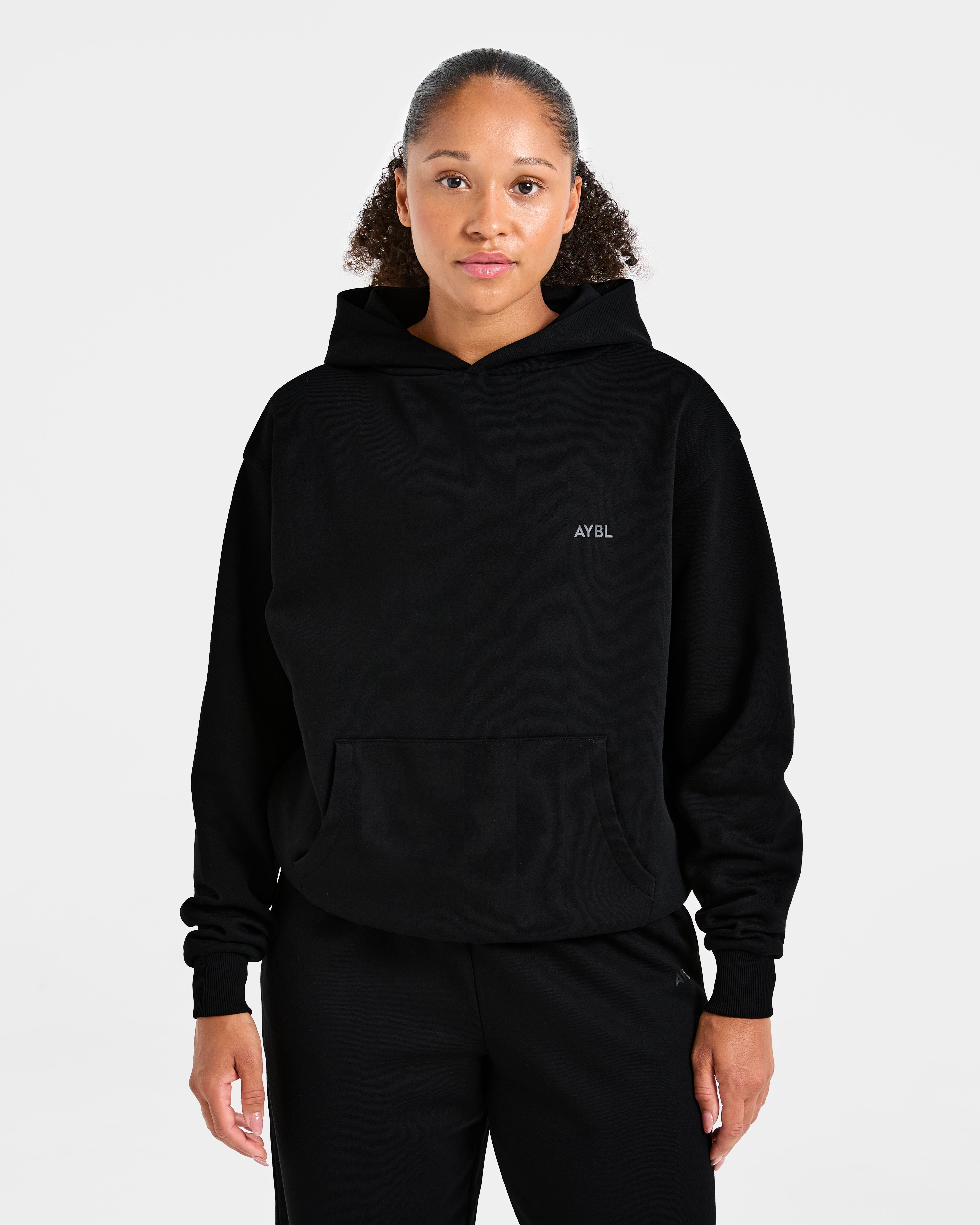 Lifestyle Oversized Hoodie - Zwart