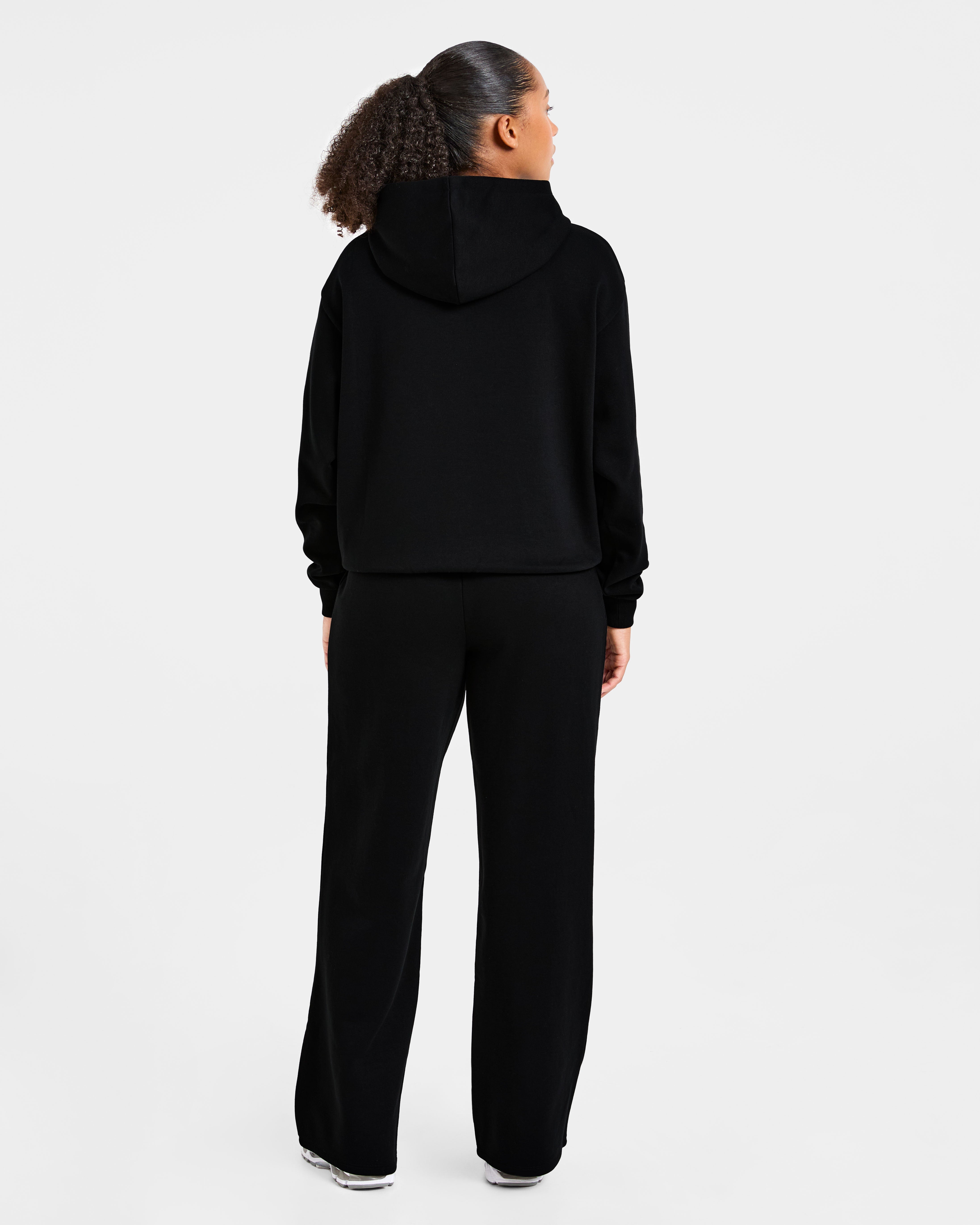 Lifestyle Oversized Hoodie - Zwart