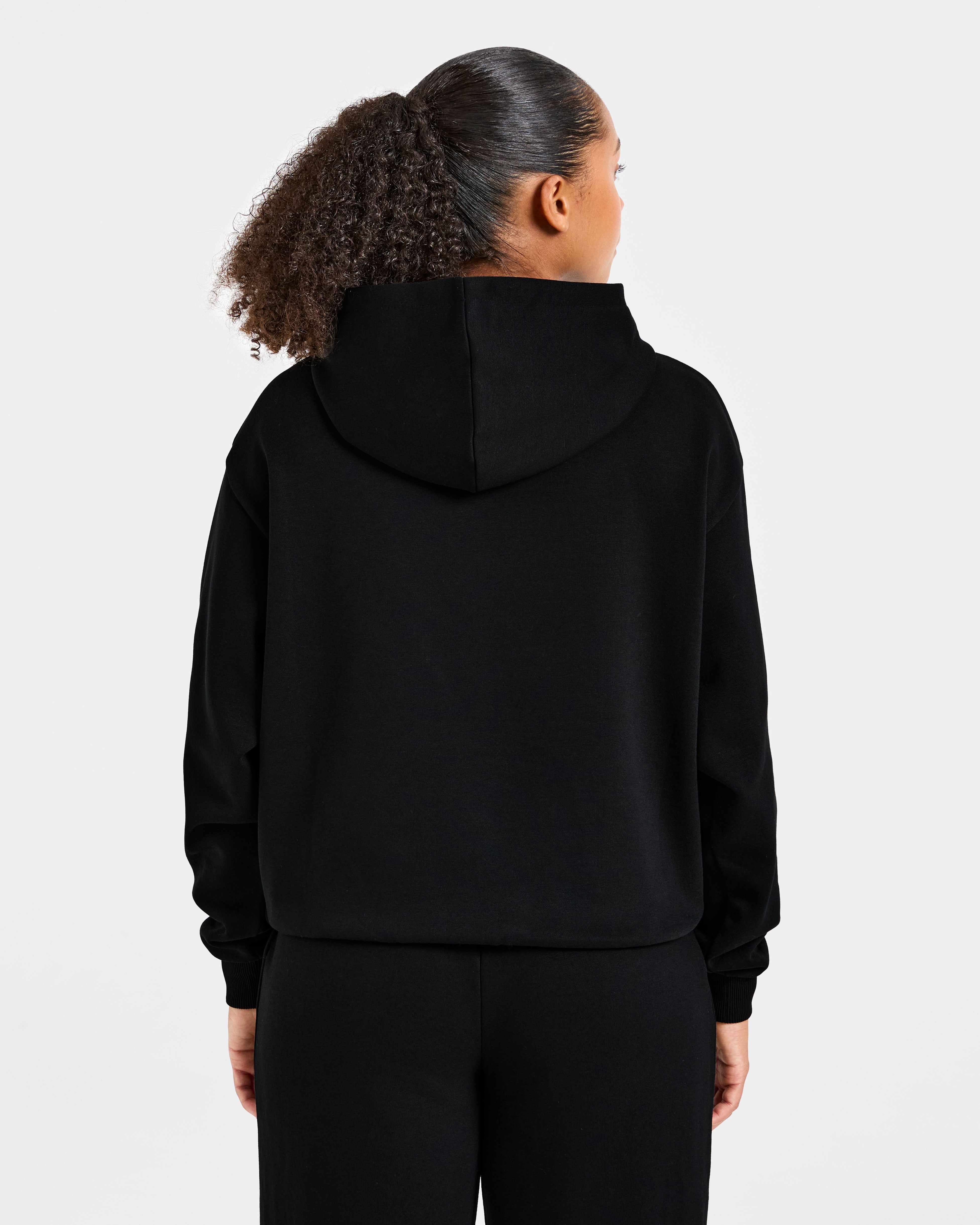 Lifestyle Oversized Hoodie - Zwart