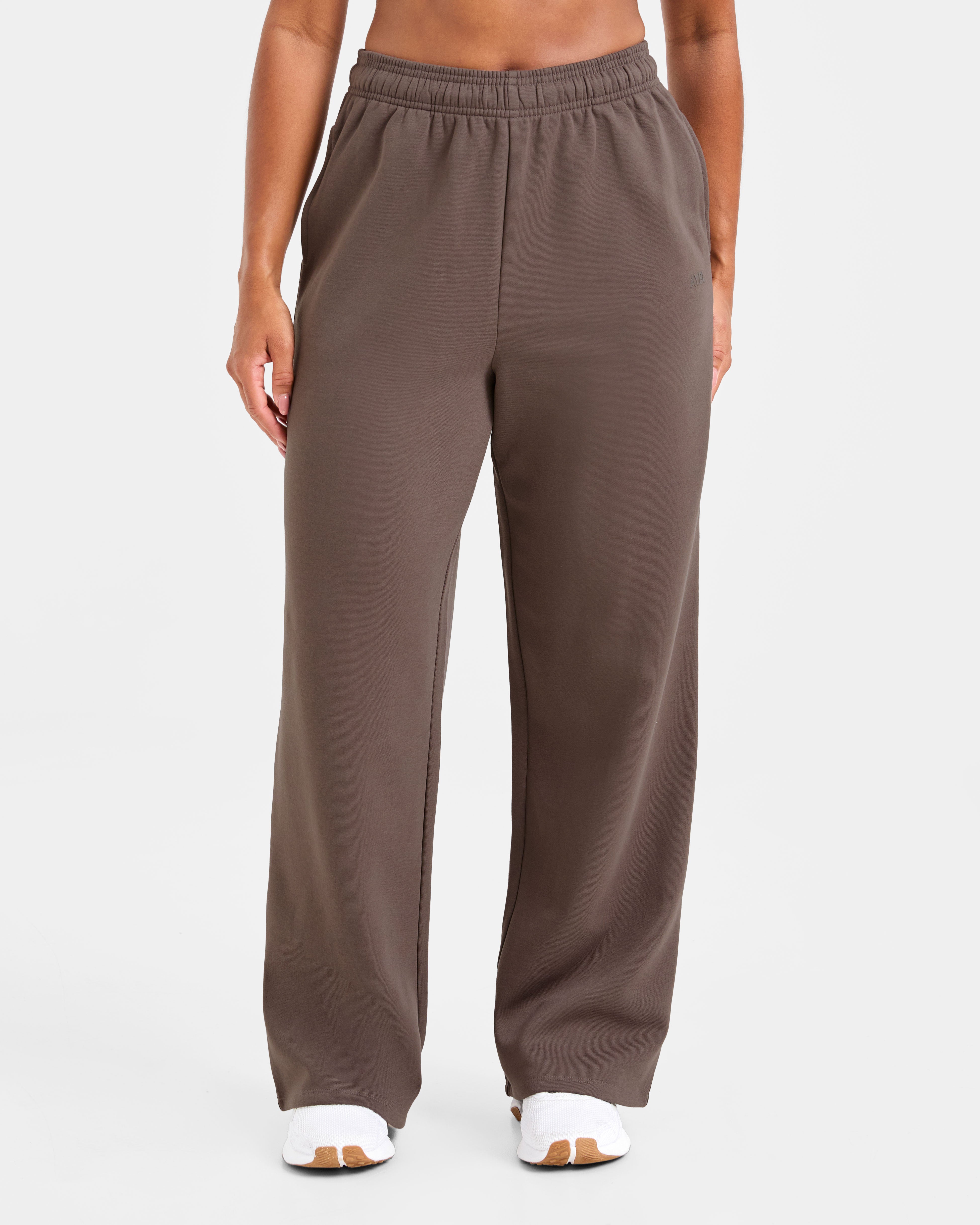 Lifestyle Oversized Straight Leg Joggers - Umber Bruin