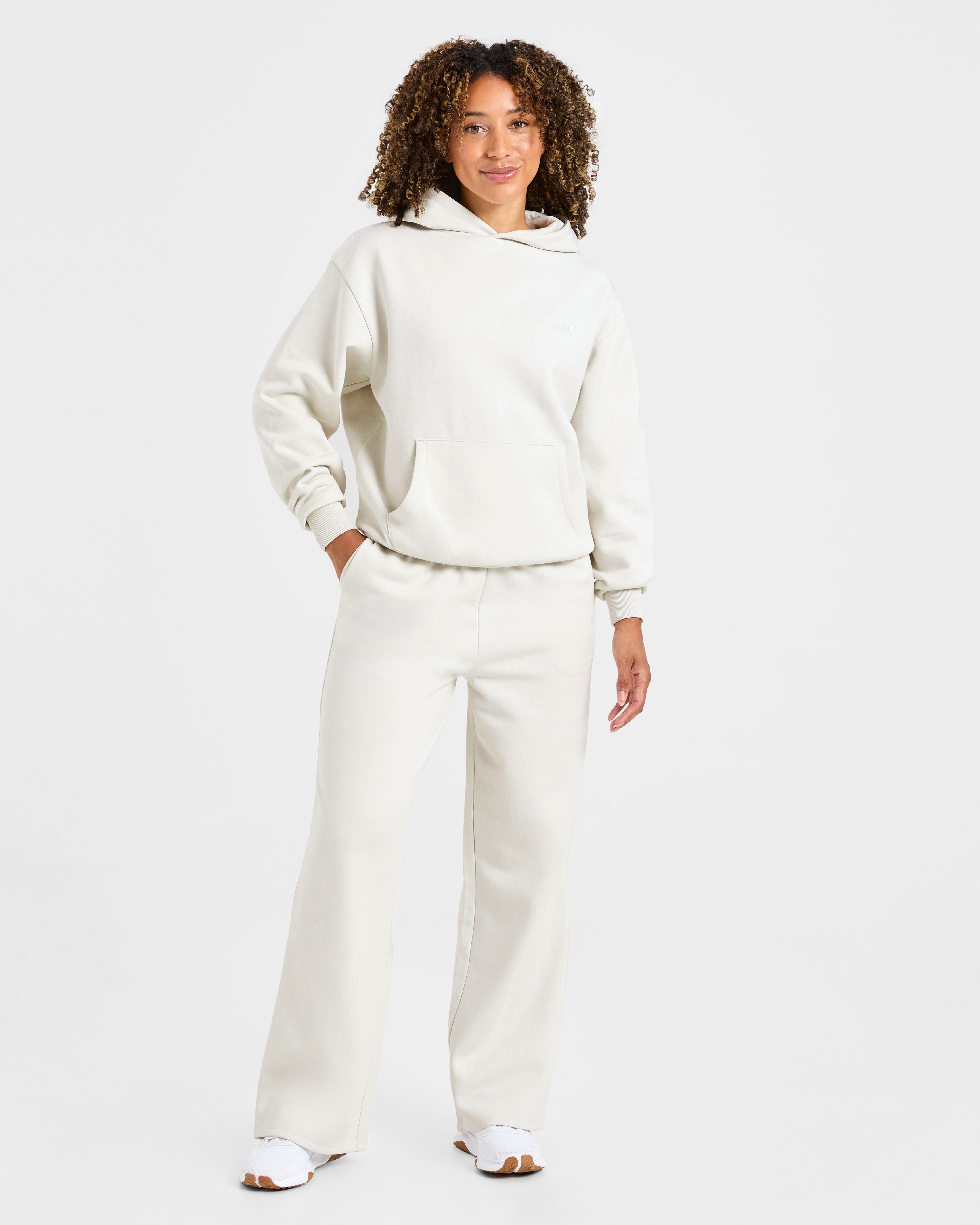 Lifestyle Oversized Hoodie - Off Wit