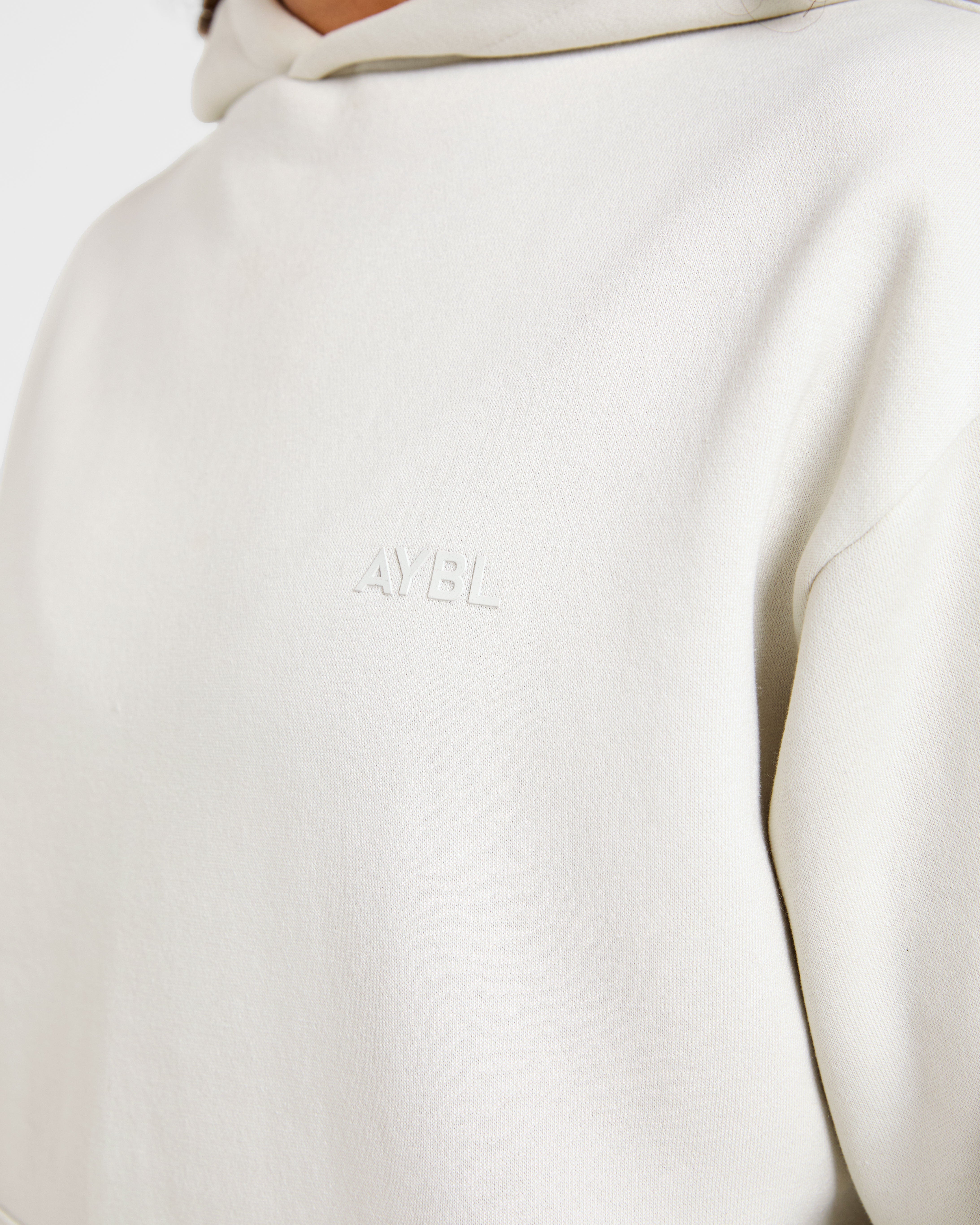 Lifestyle Oversized Hoodie - Off Wit
