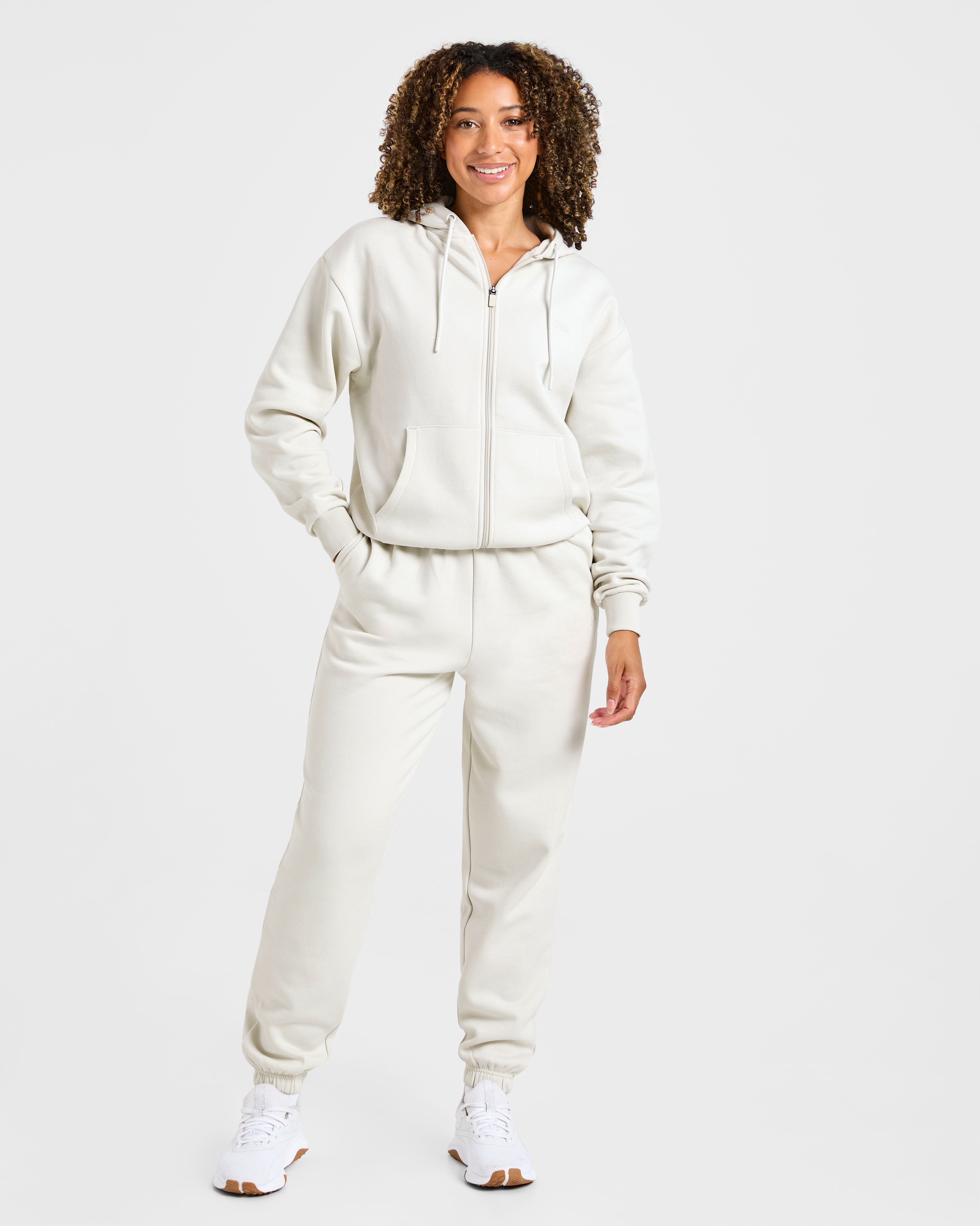 Lifestyle Oversized Joggers - Off Wit