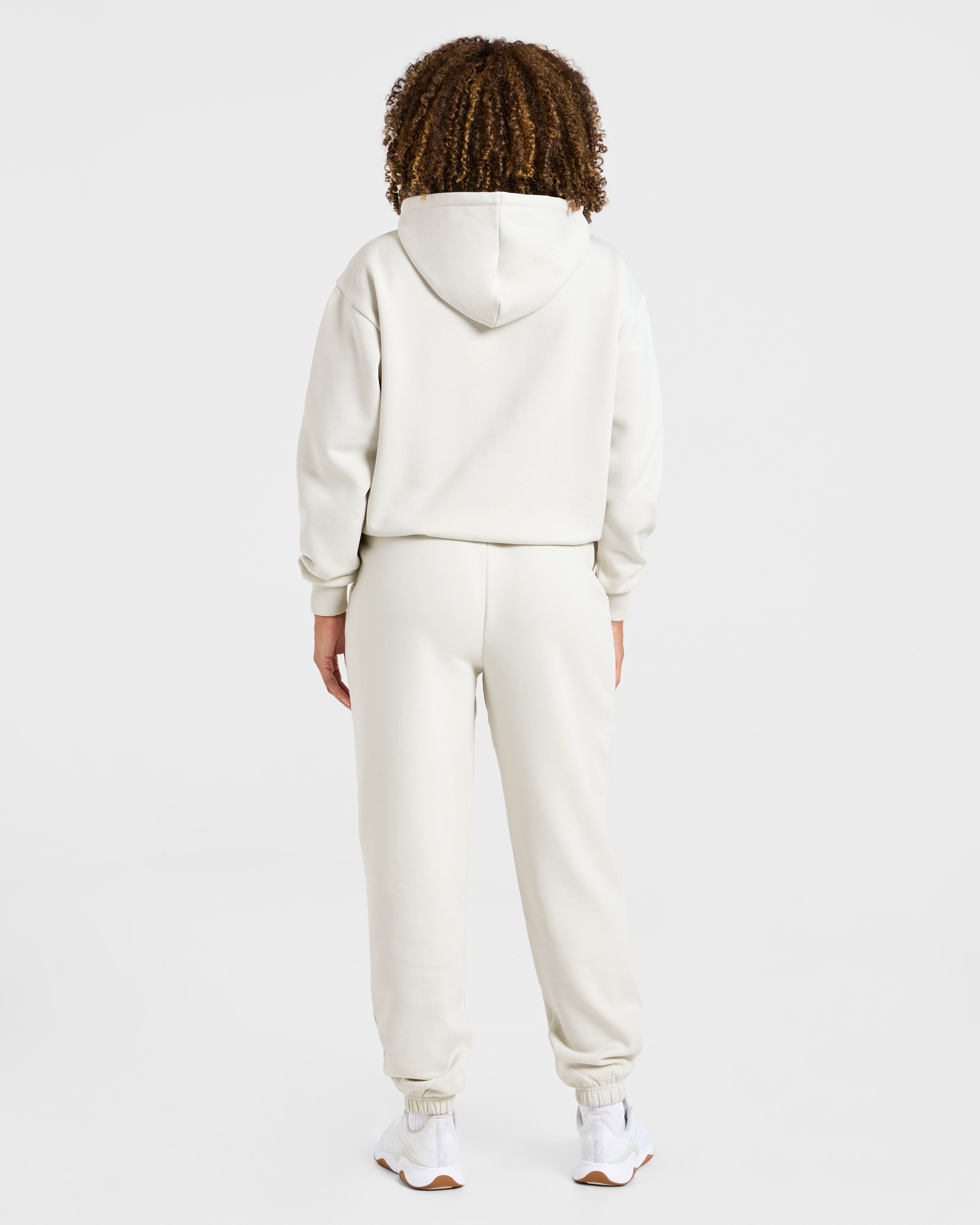 Lifestyle Oversized Joggers - Off Wit