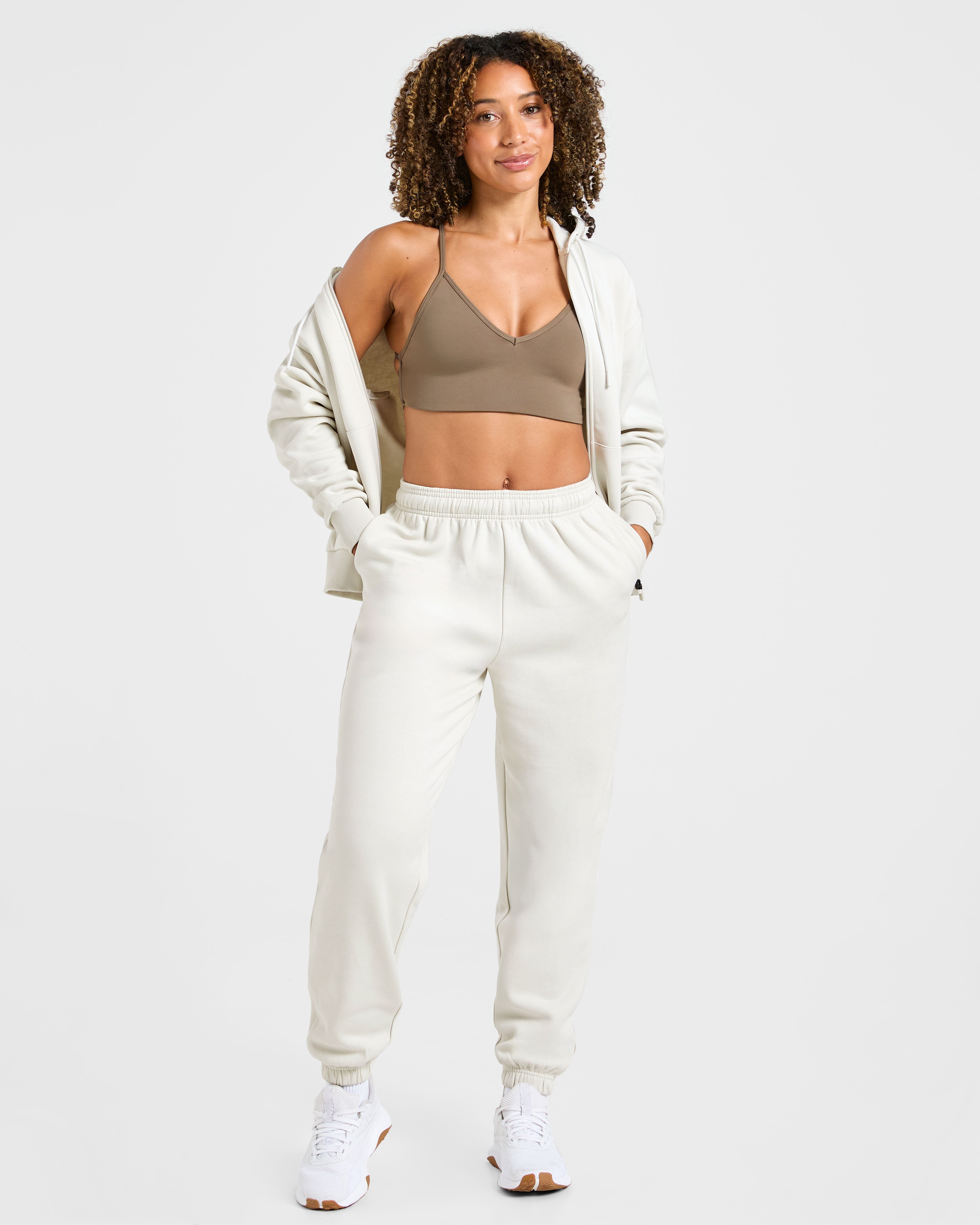 Lifestyle Oversized Joggers - Off Wit