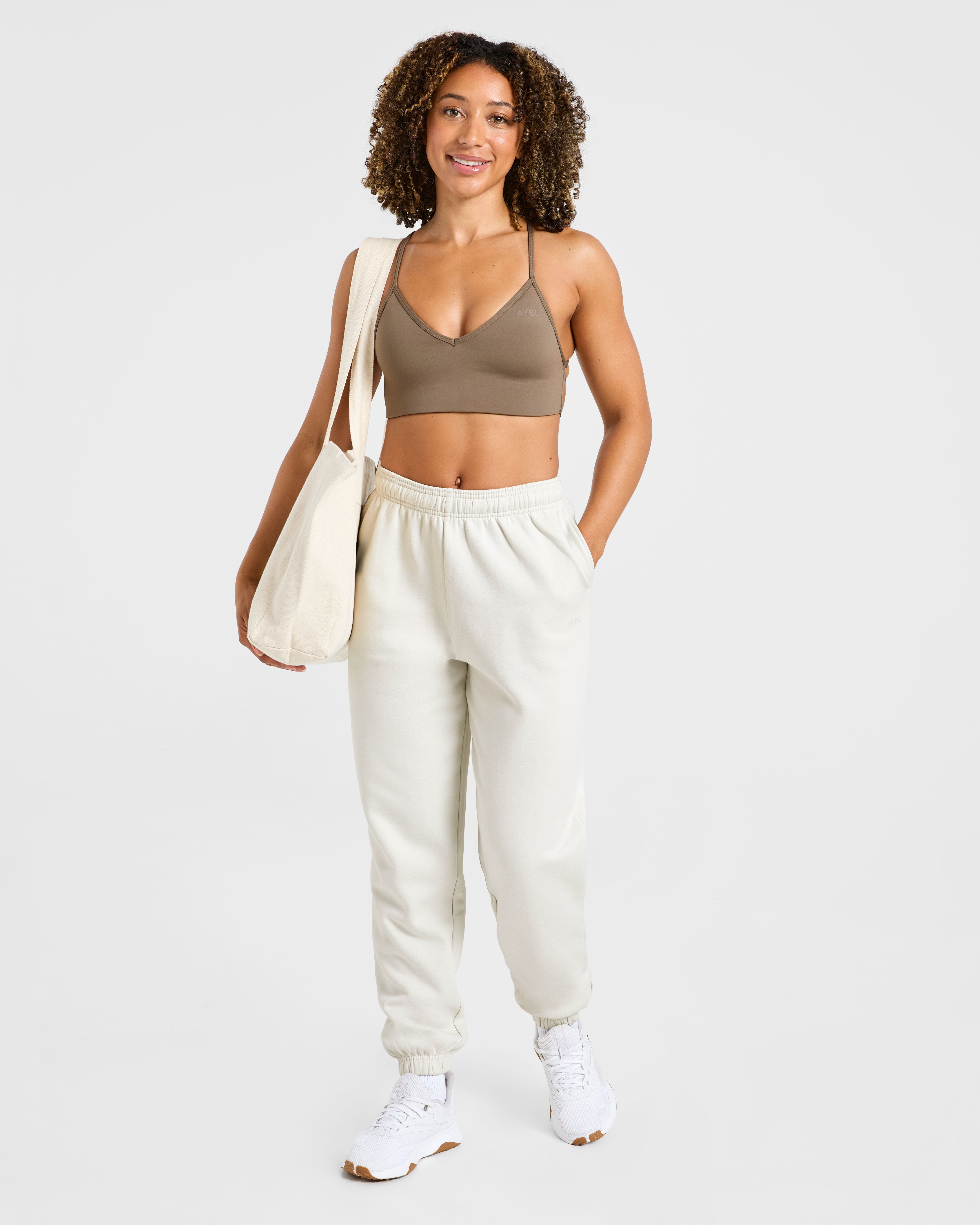 Lifestyle Oversized Joggers - Off Wit